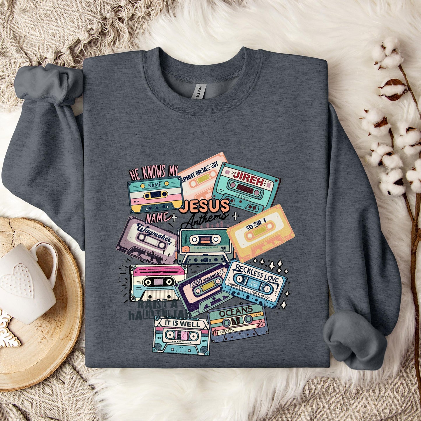 Jesus Anthems Retro Sweatshirt