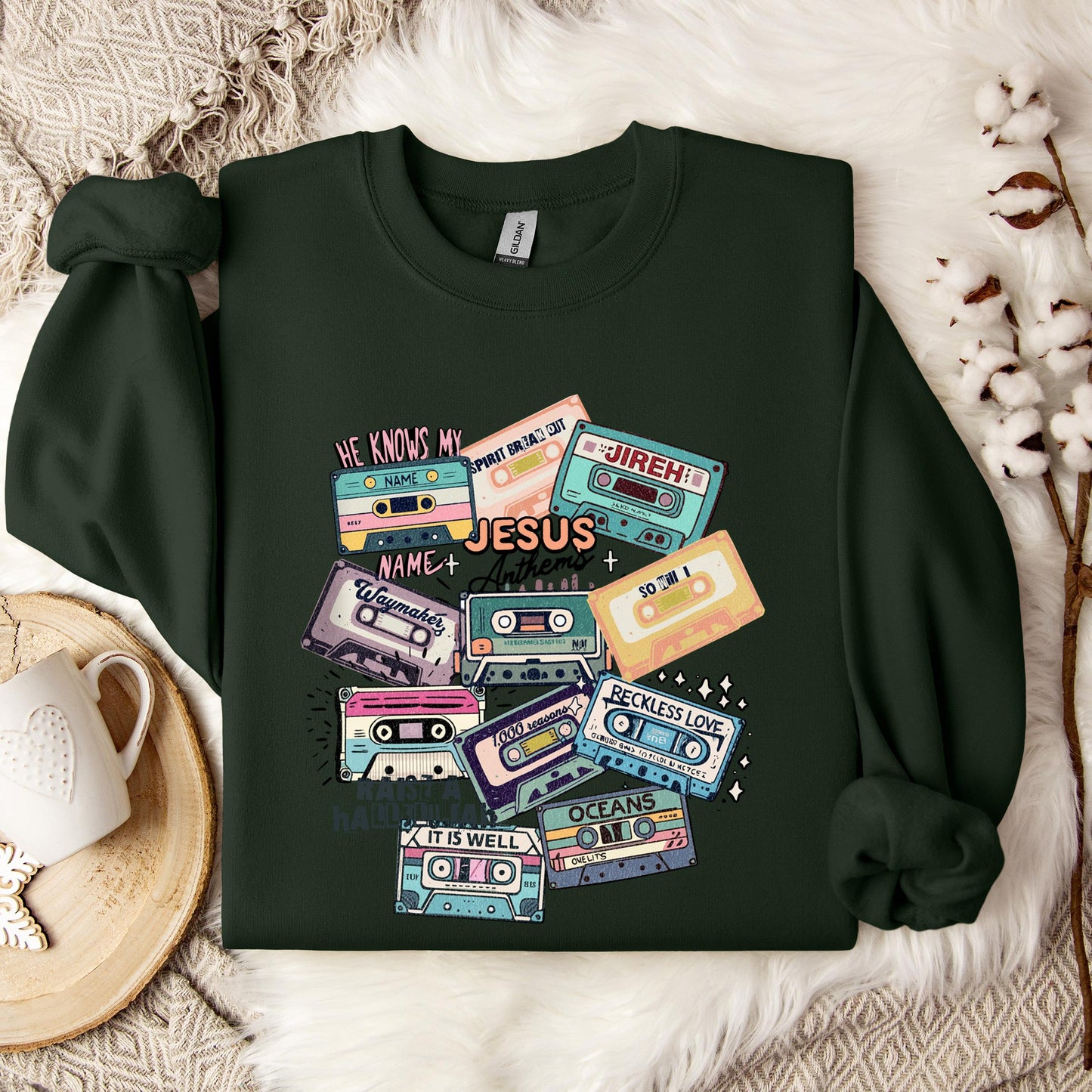 Jesus Anthems Retro Sweatshirt