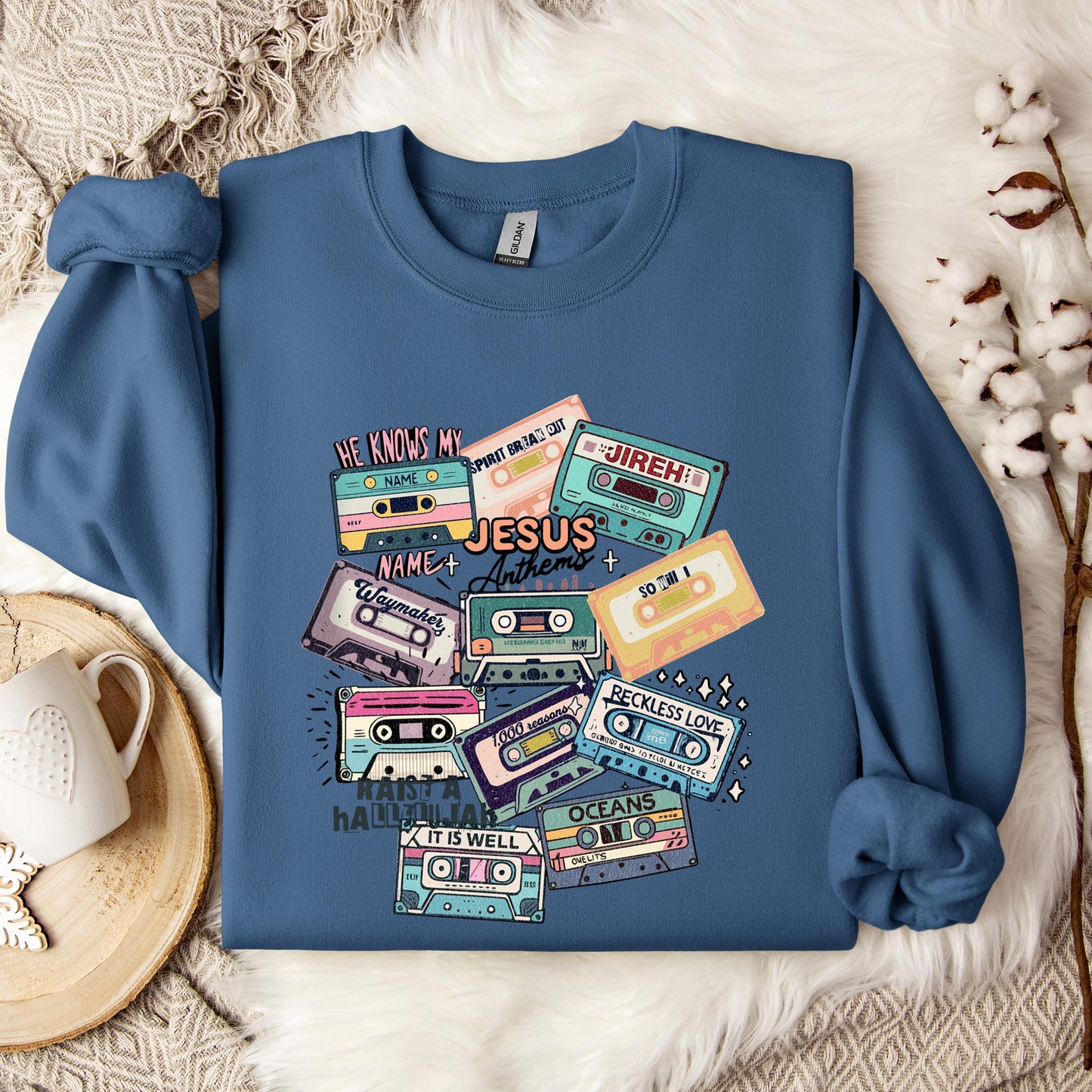 Jesus Anthems Retro Sweatshirt