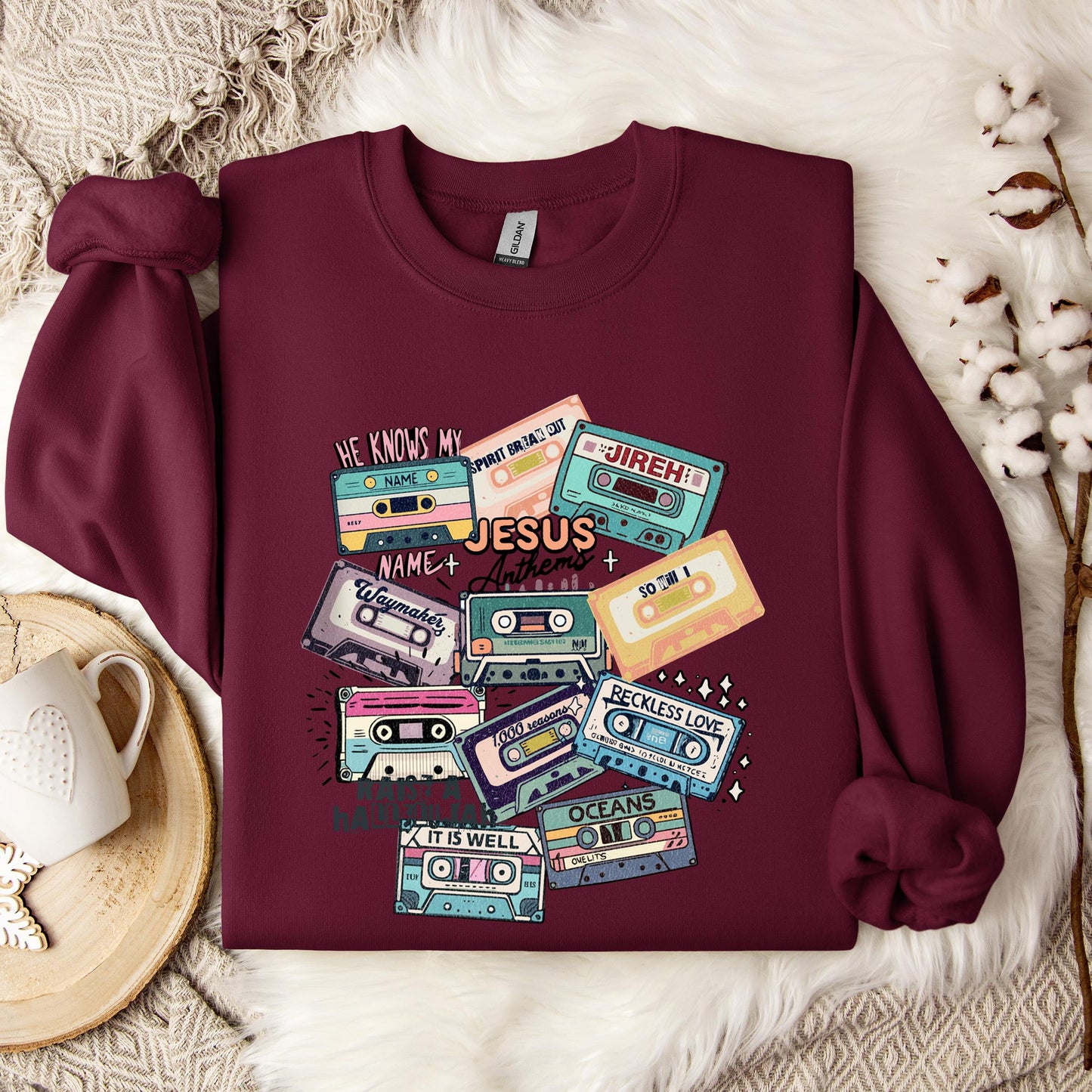 Jesus Anthems Retro Sweatshirt