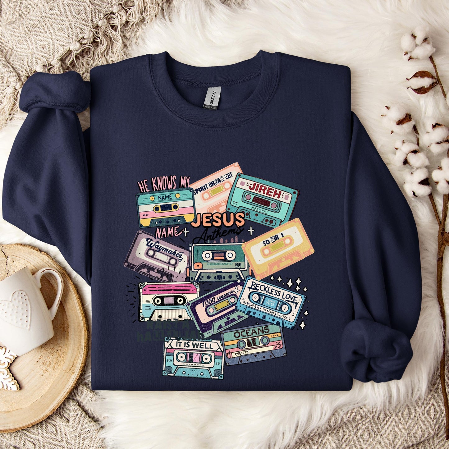 Jesus Anthems Retro Sweatshirt