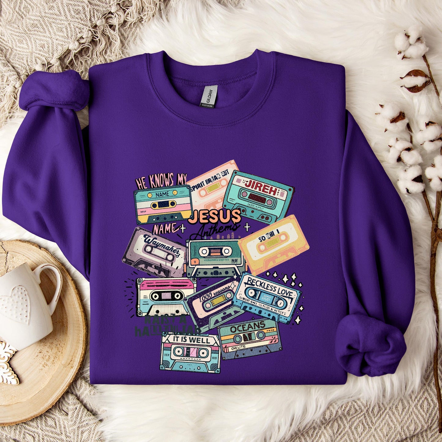 Jesus Anthems Retro Sweatshirt