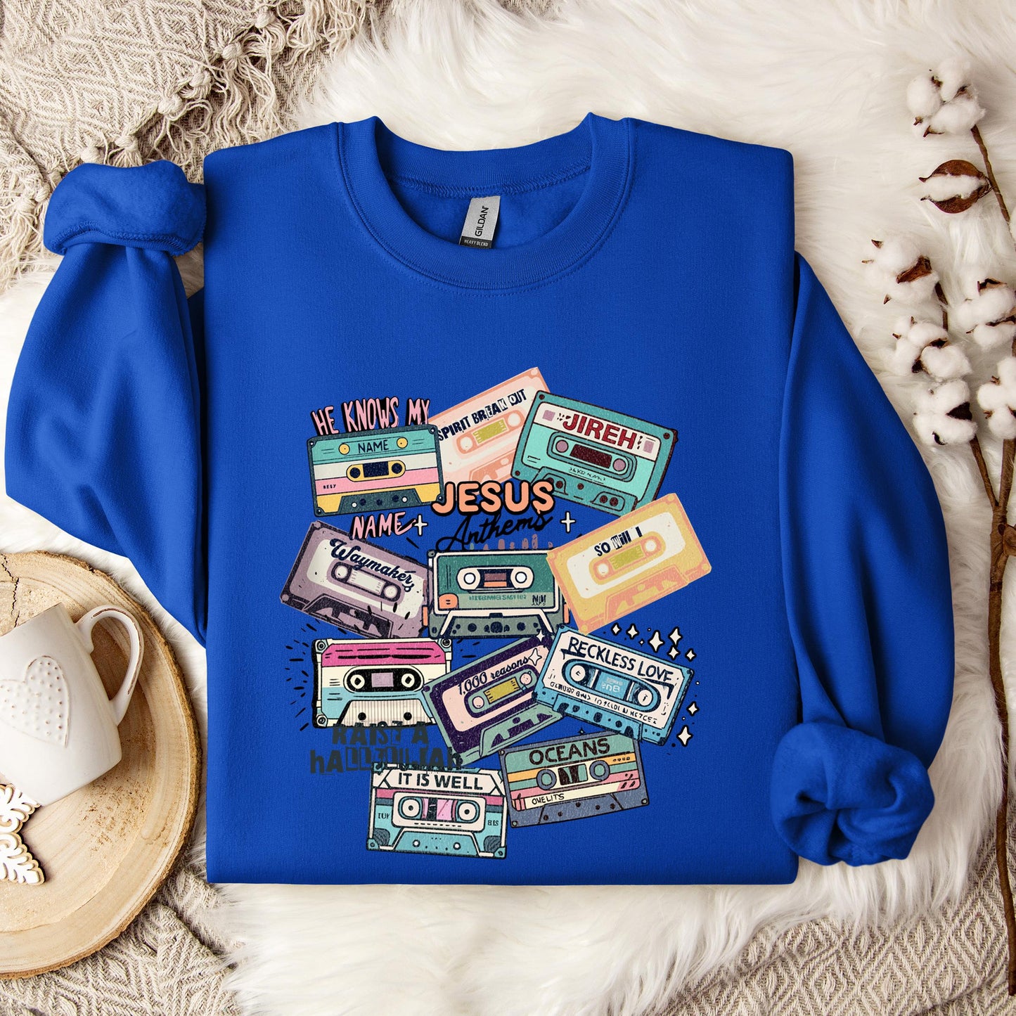 Jesus Anthems Retro Sweatshirt