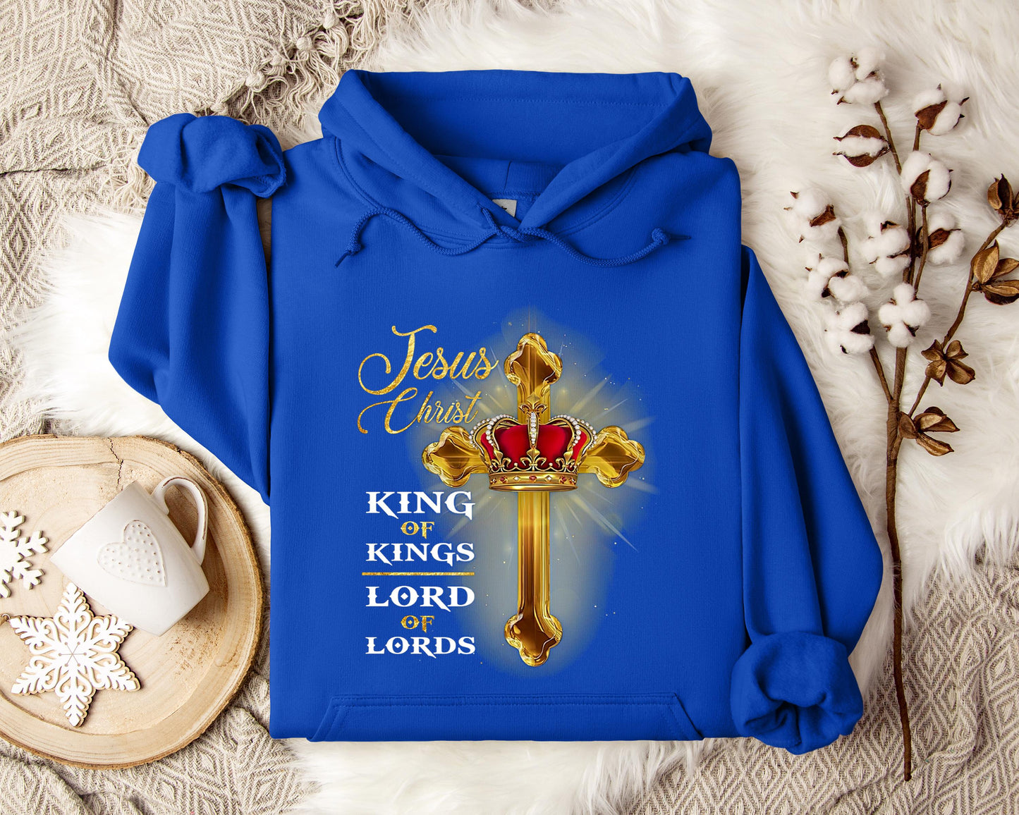 Jesus Christ King Of Kings Lord Of Lords Hoodie
