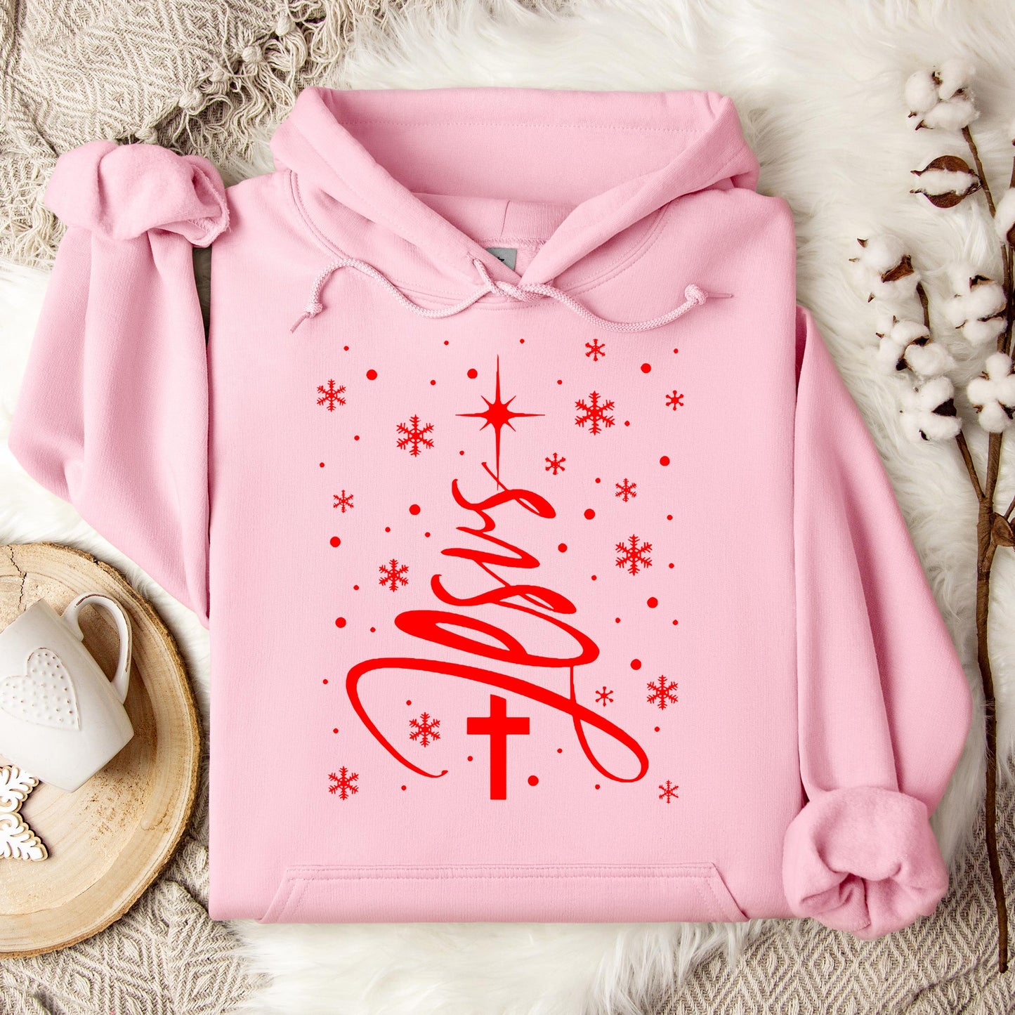 Jesus Christmas Tree Hoodie