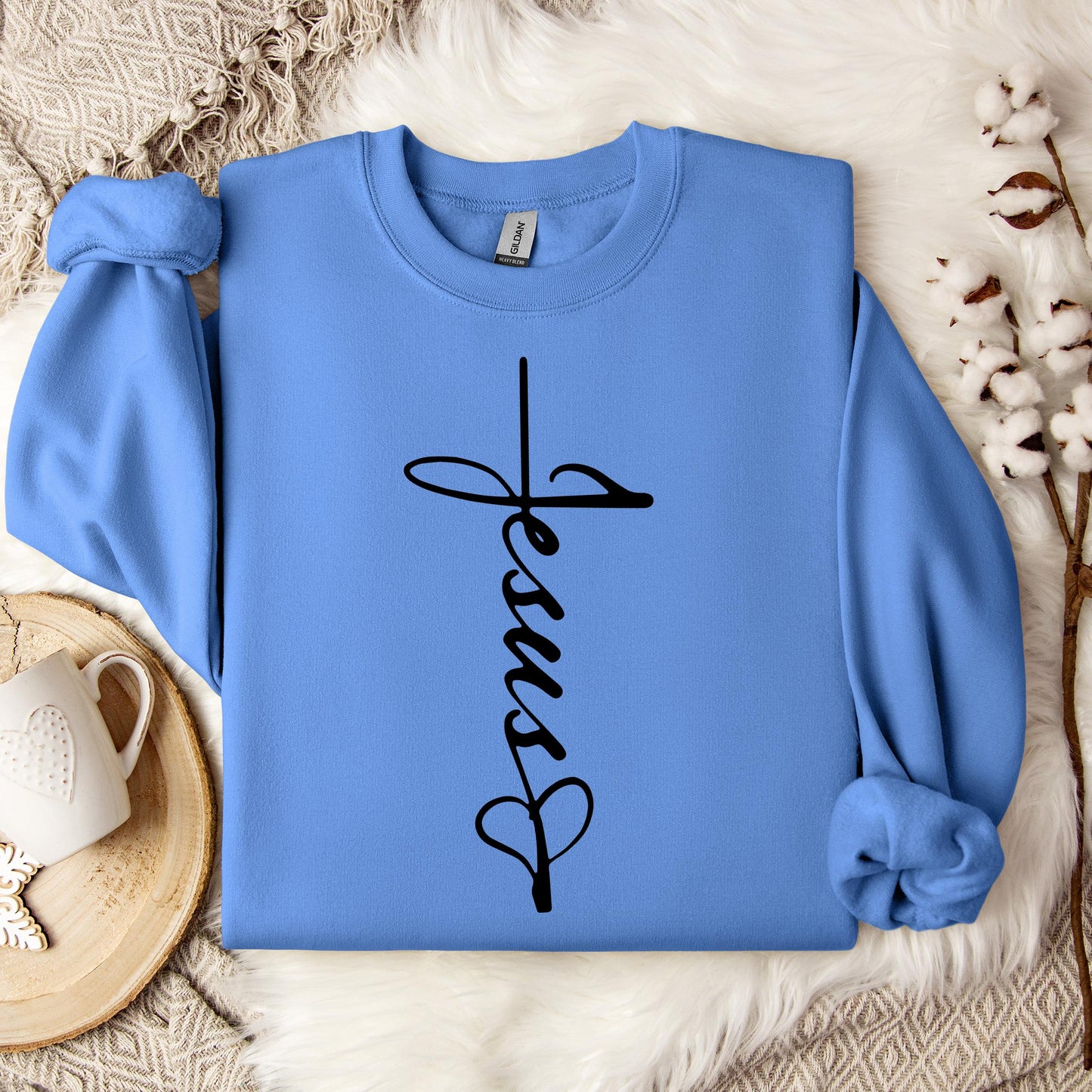 Jesus Cross 02 Sweatshirt