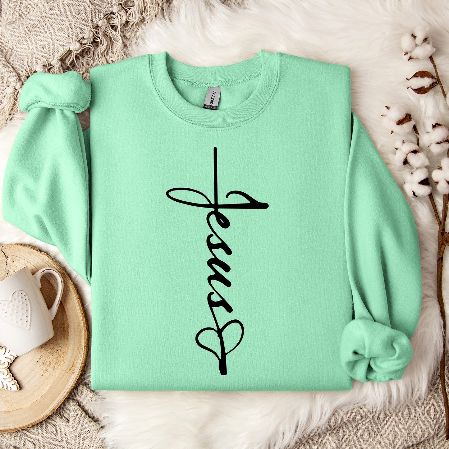 Jesus Cross 02 Sweatshirt