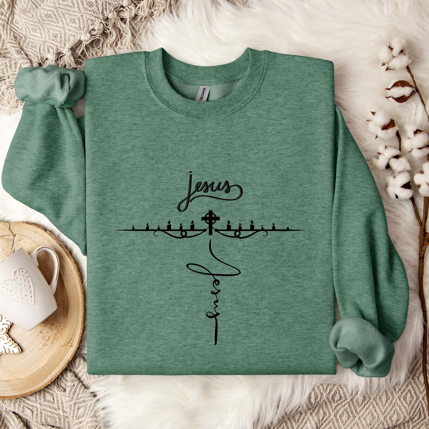 Jesus Cross 03 Sweatshirt