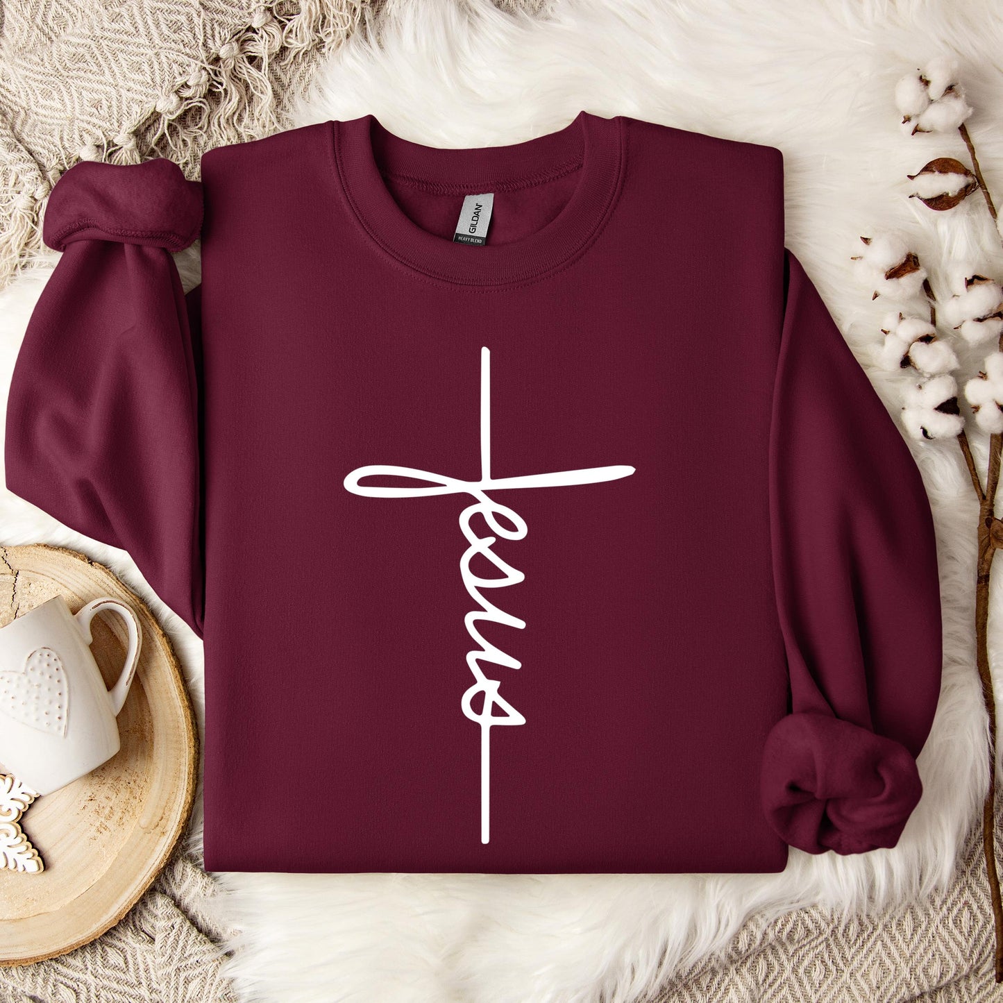 Jesus Cross 04 Sweatshirt