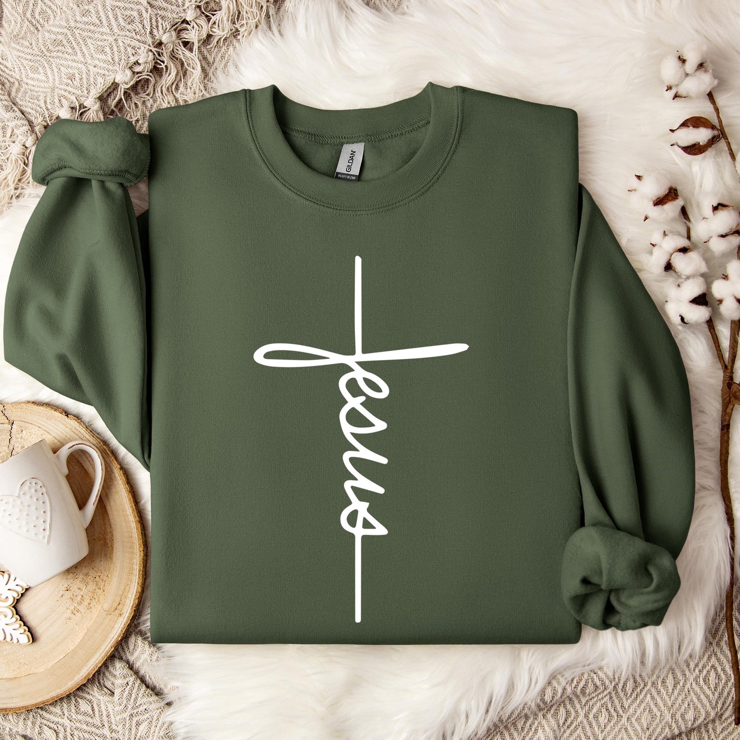 Jesus Cross 04 Sweatshirt