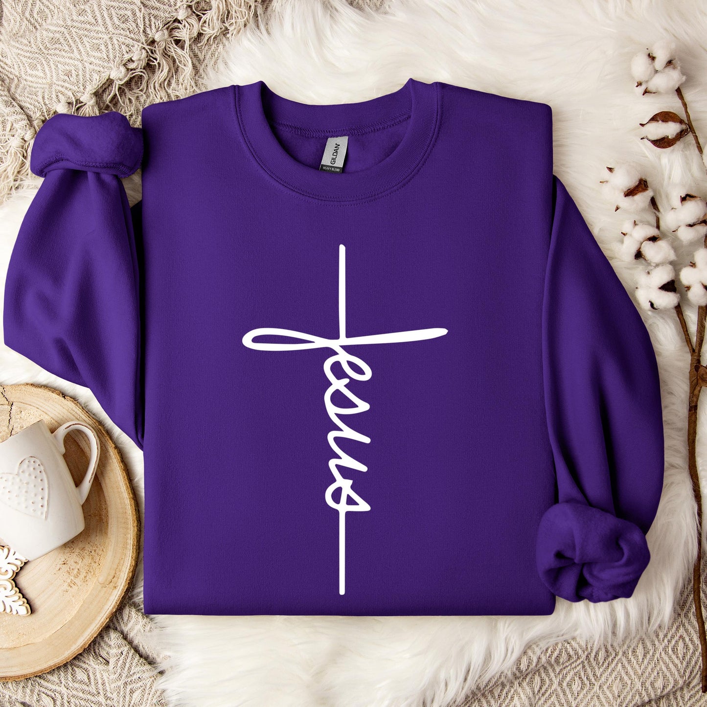 Jesus Cross 04 Sweatshirt