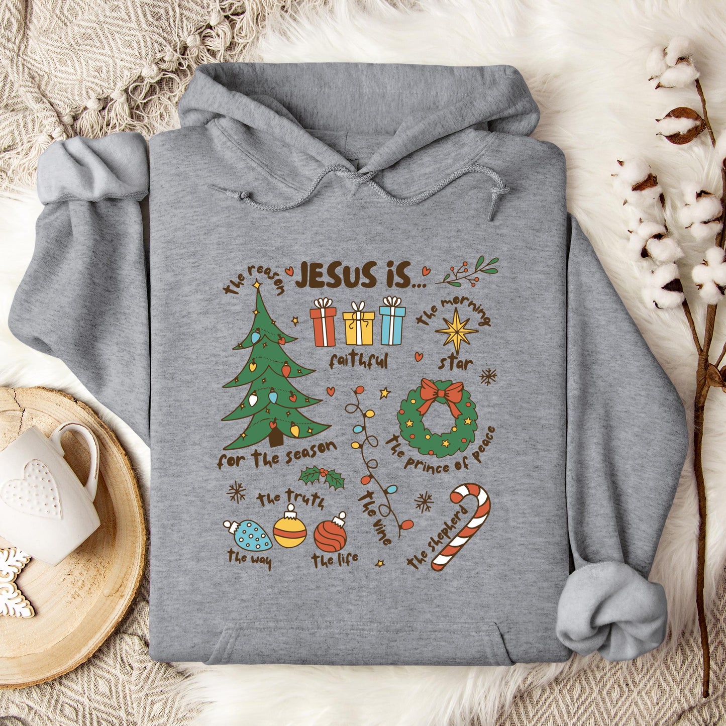 Jesus Is Chirstmas Hoodie