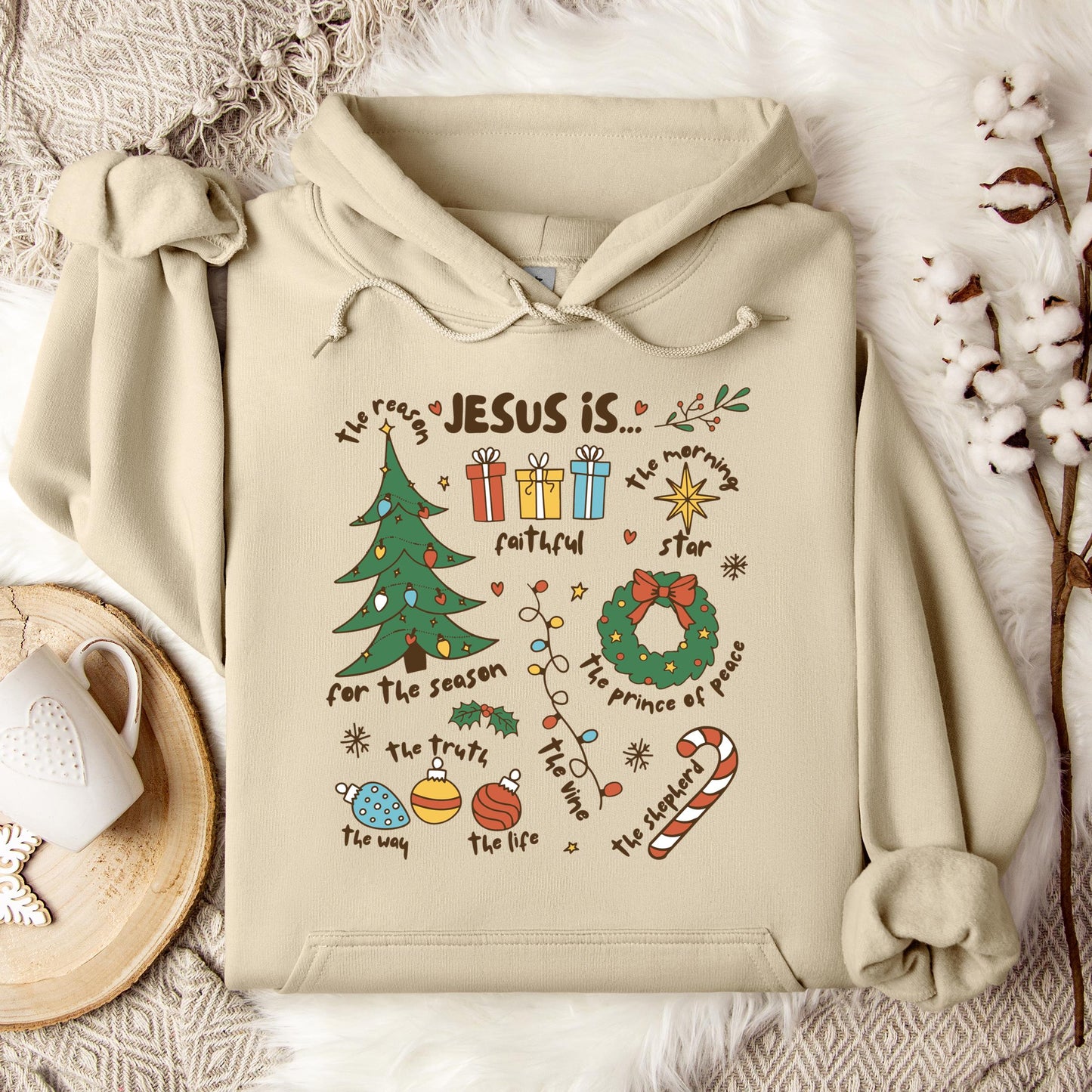 Jesus Is Chirstmas Hoodie