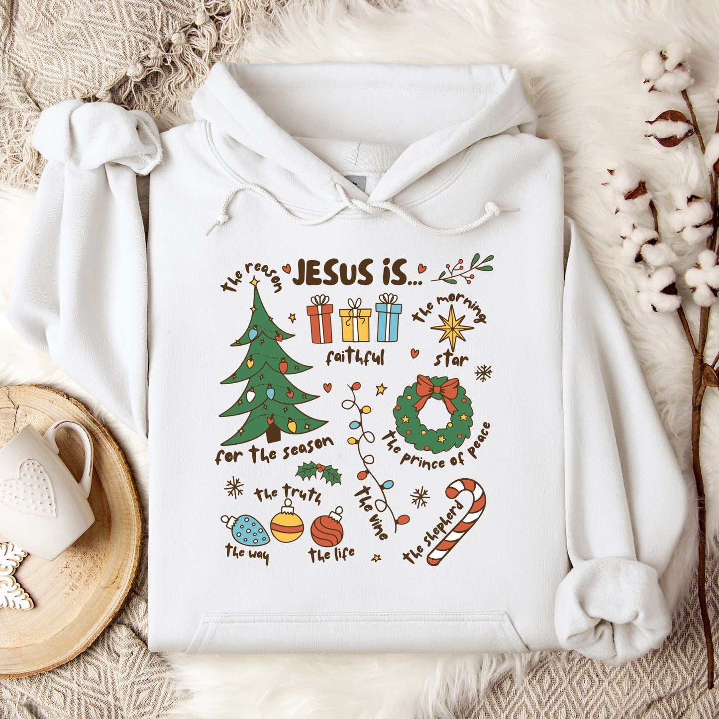 Jesus Is Chirstmas Hoodie