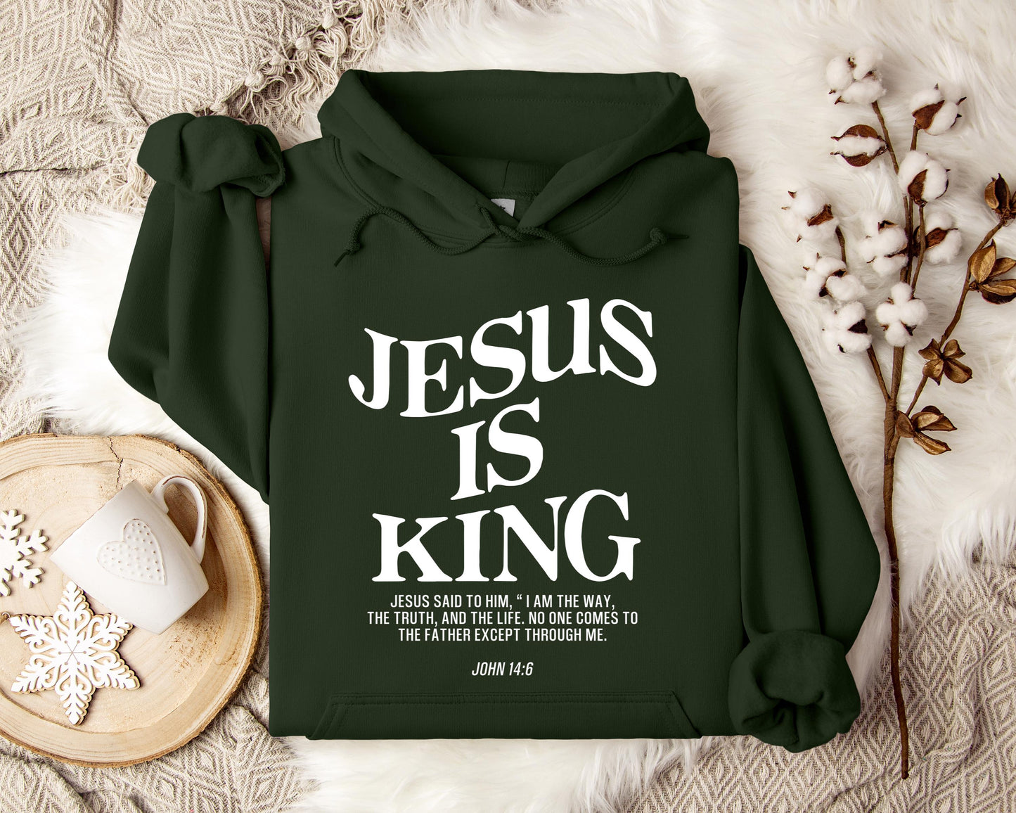 Jesus Is King John 146 Hoodie