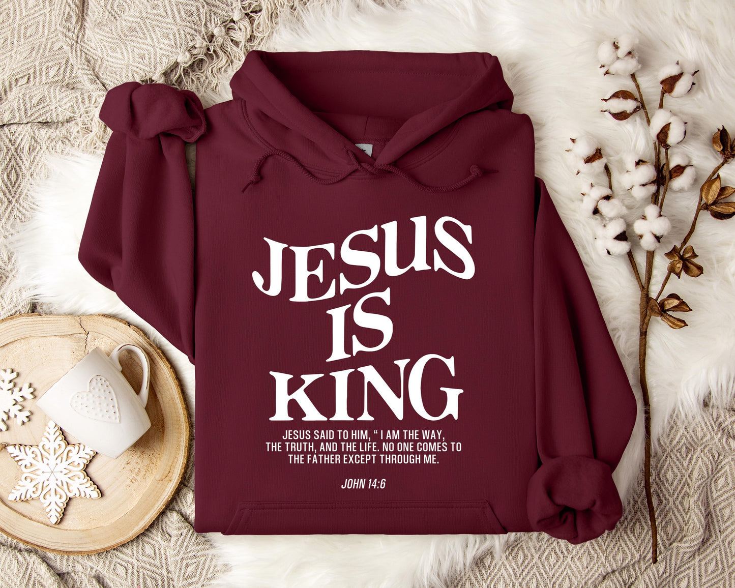 Jesus Is King John 146 Hoodie