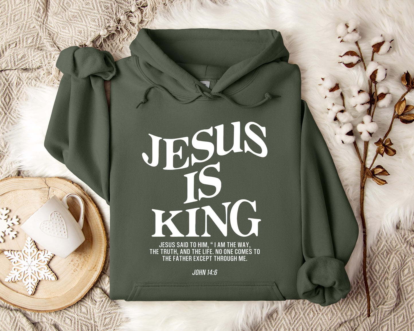 Jesus Is King John 146 Hoodie