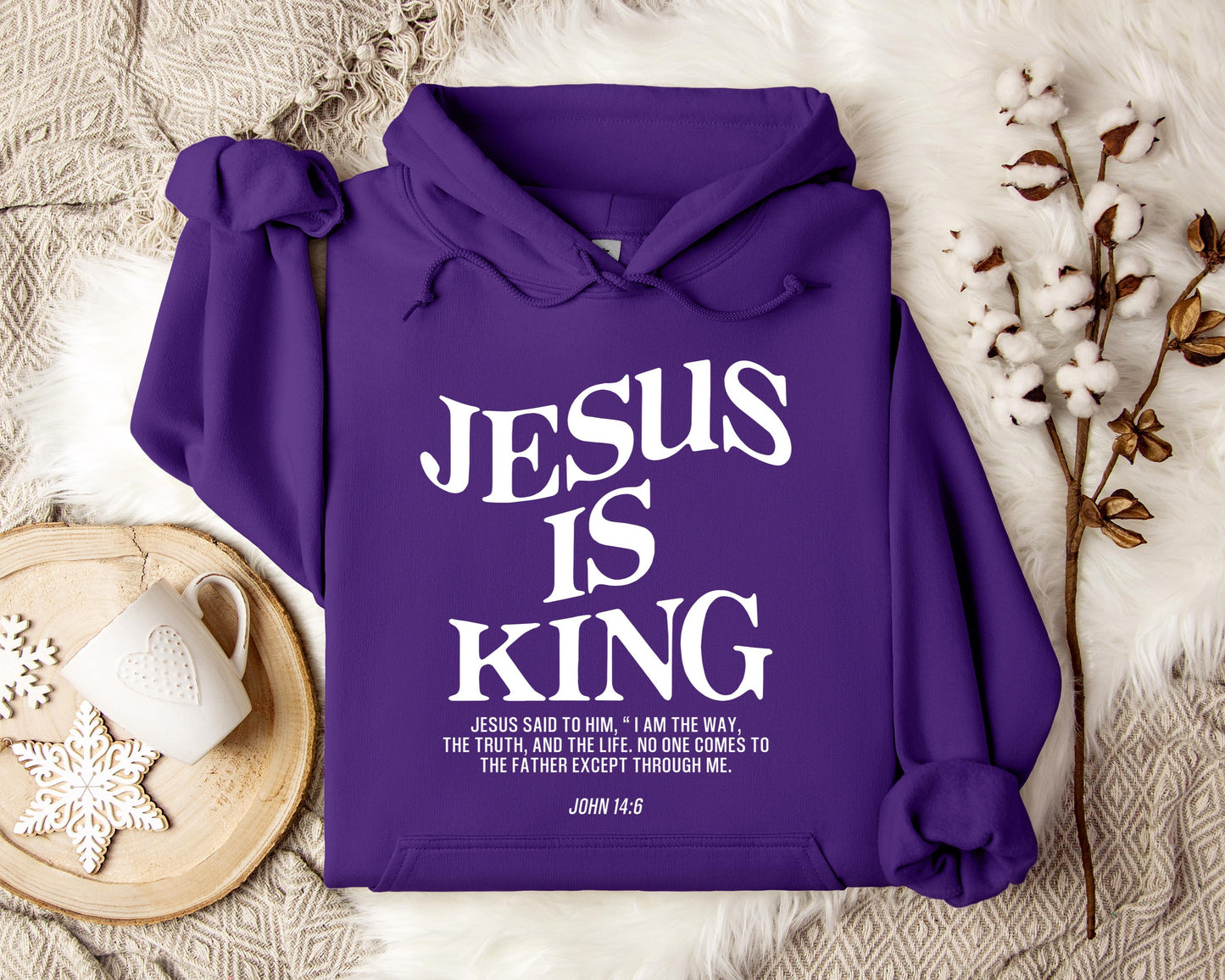 Jesus Is King John 146 Hoodie