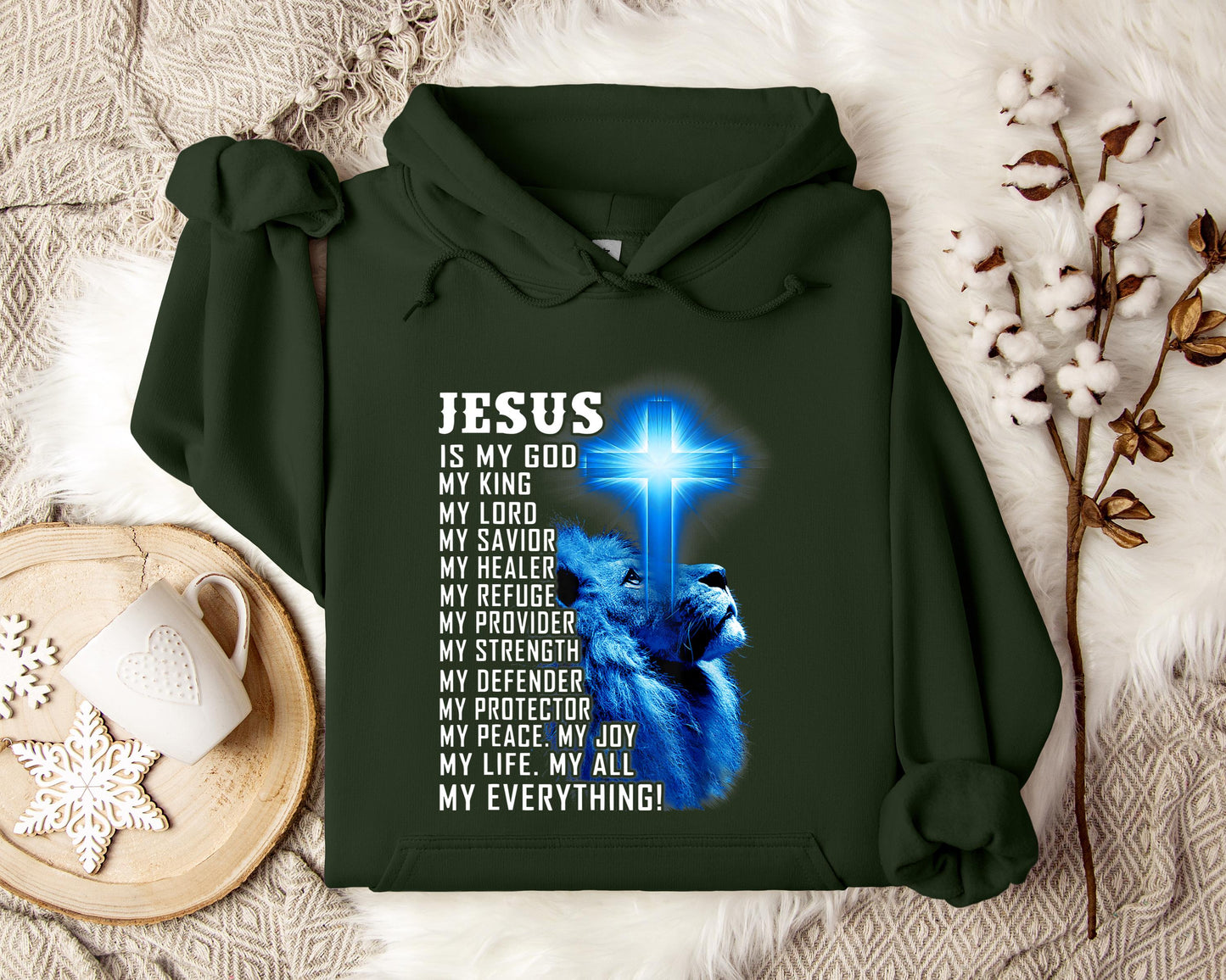 Jesus Is My Joy My Peace My Life My Everything Hoodie