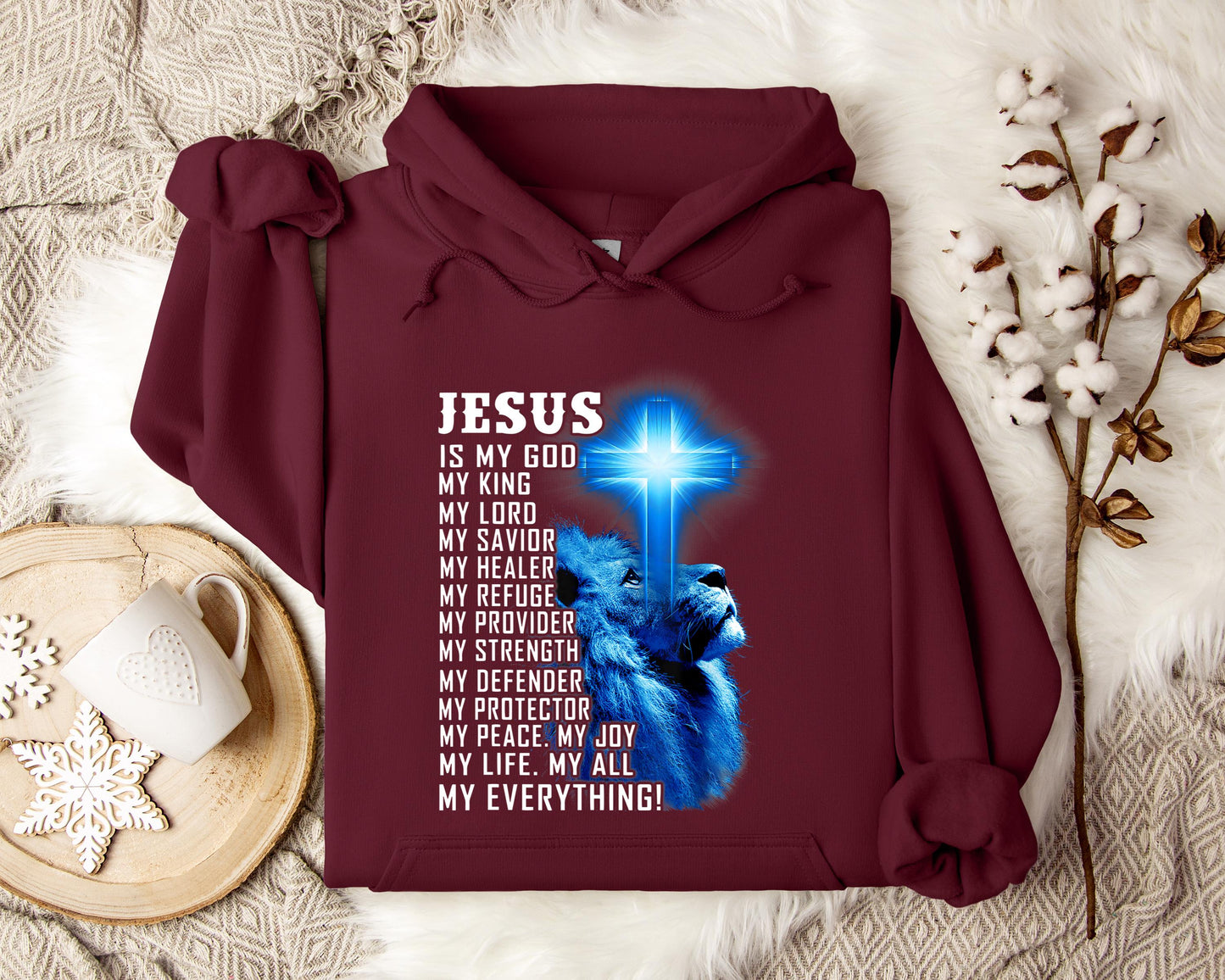 Jesus Is My Joy My Peace My Life My Everything Hoodie