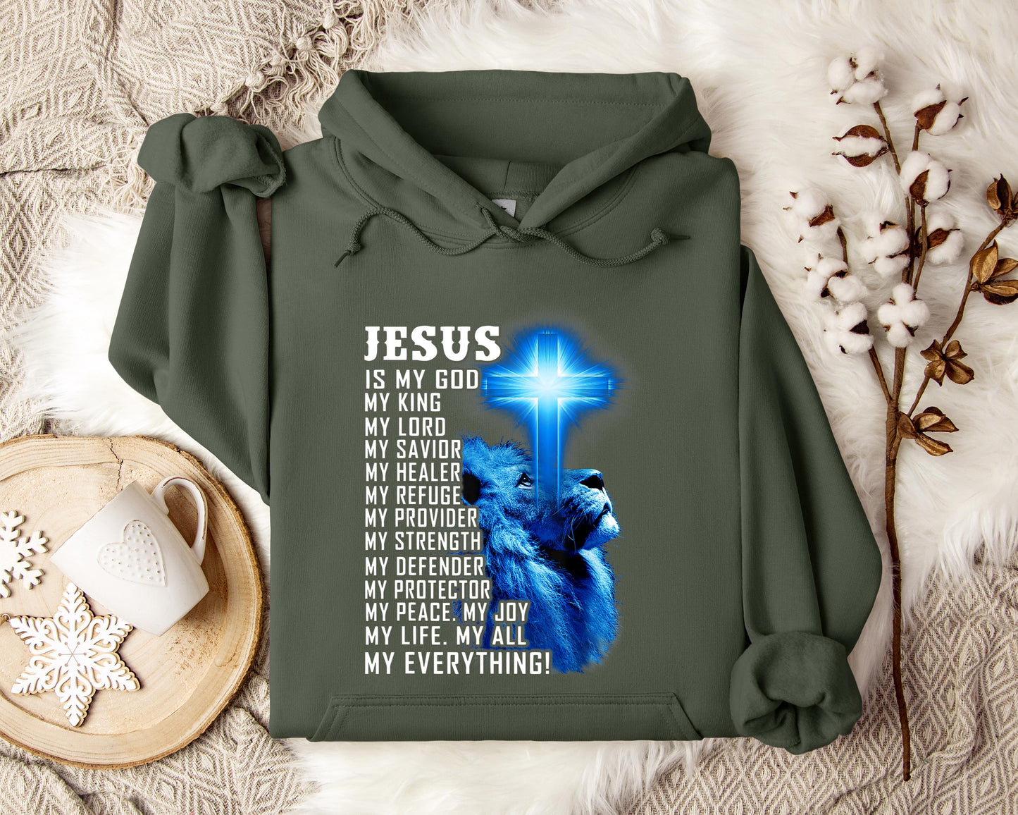 Jesus Is My Joy My Peace My Life My Everything Hoodie