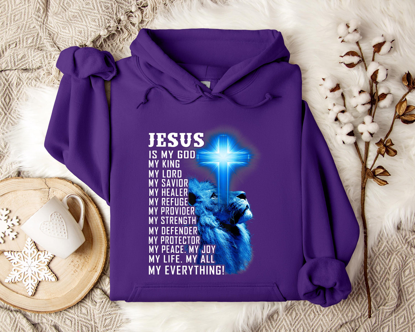 Jesus Is My Joy My Peace My Life My Everything Hoodie