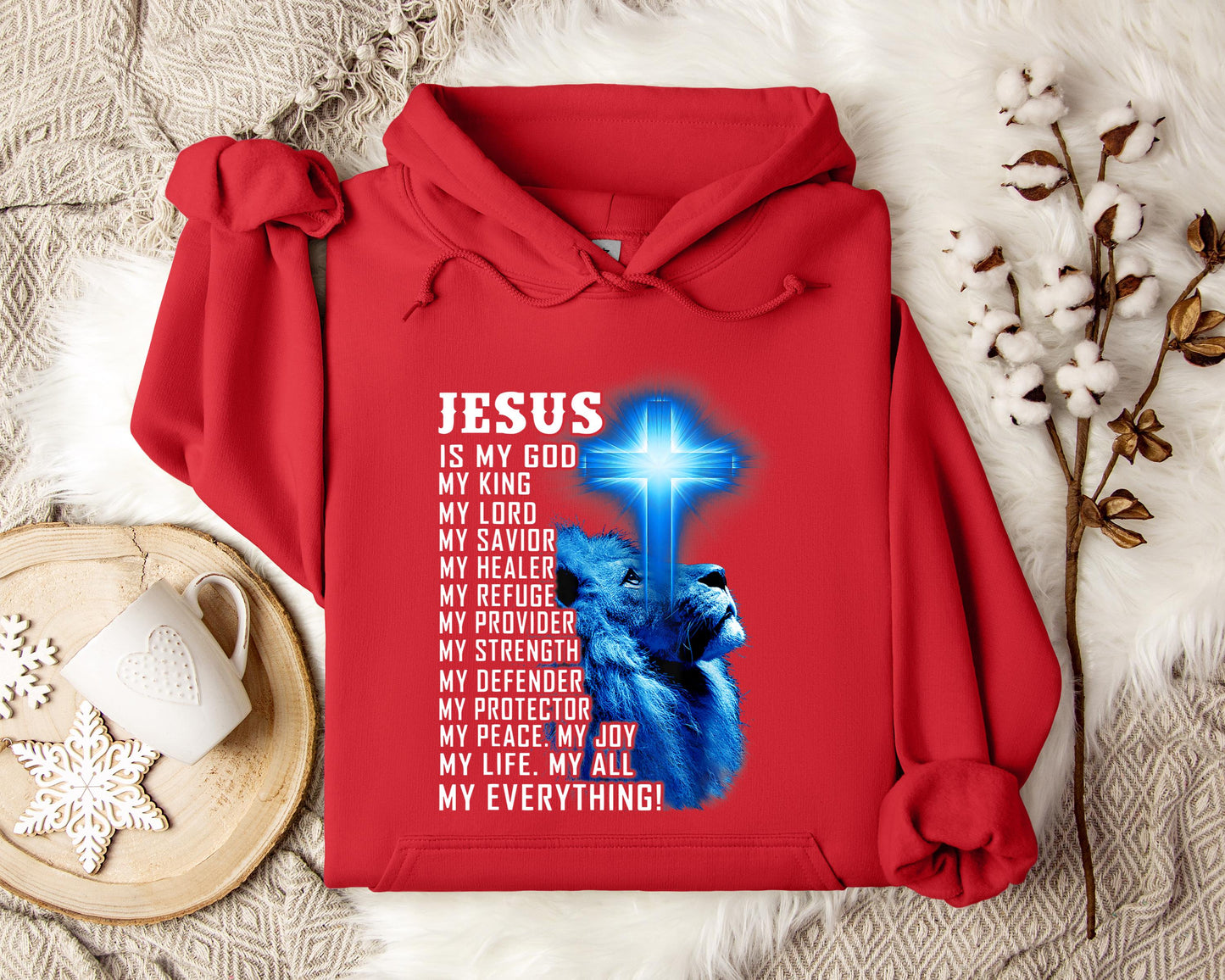 Jesus Is My Joy My Peace My Life My Everything Hoodie