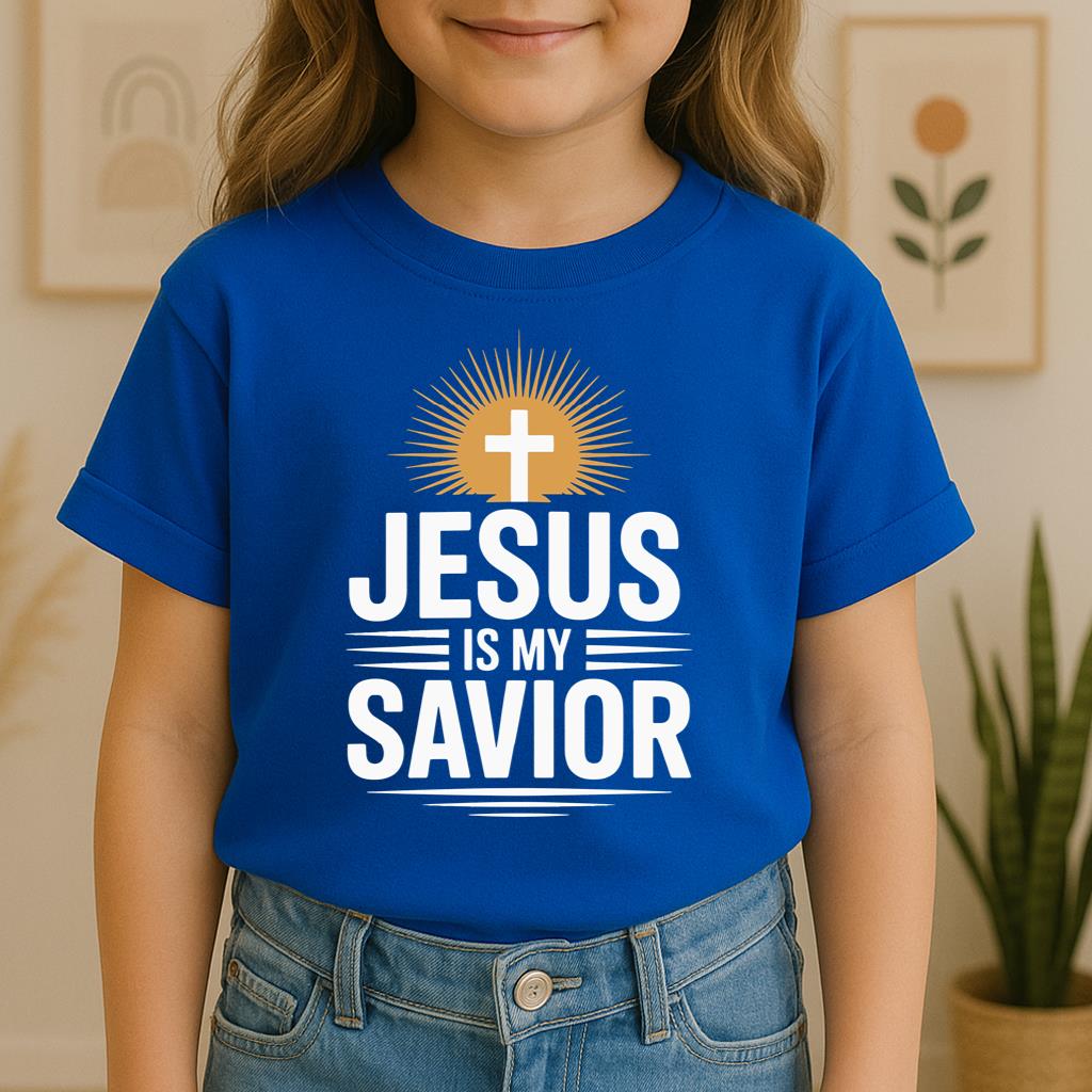 Jesus Is My Savior Typography