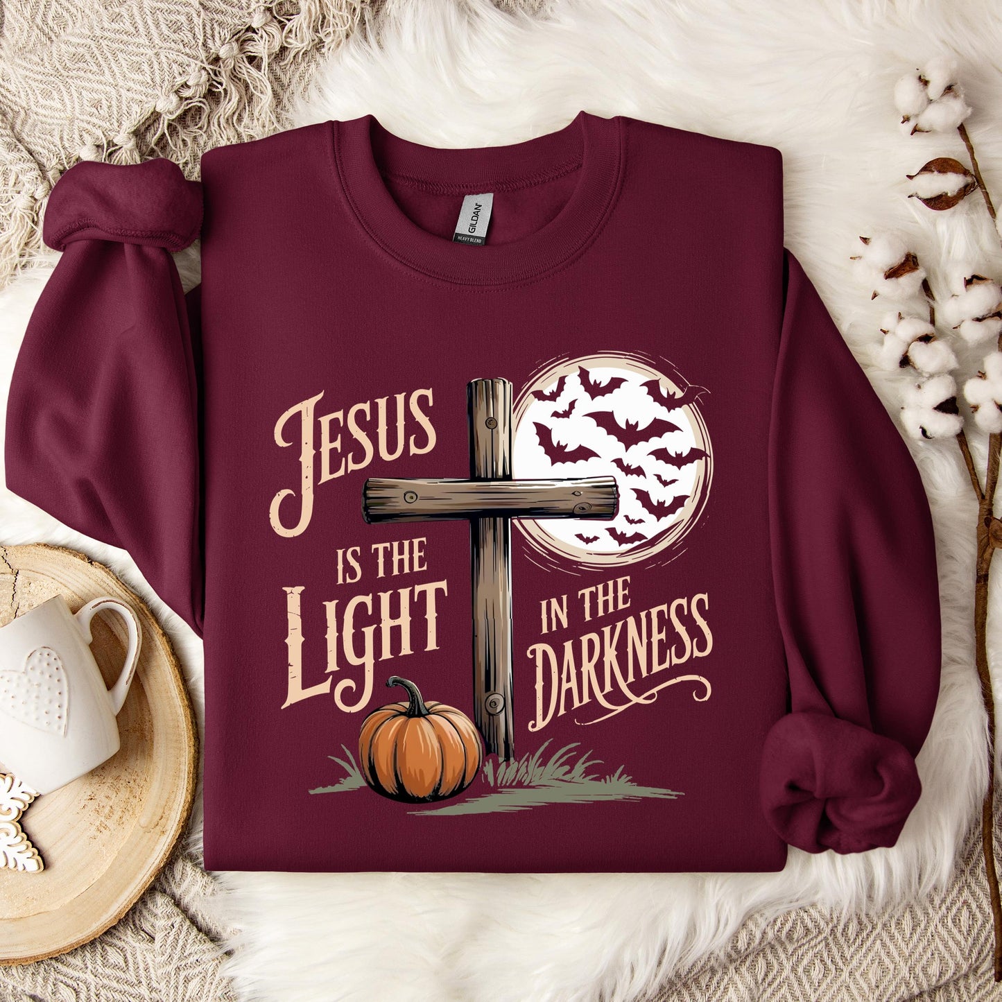 Jesus Is The Light In The Darkness Sweatshirt