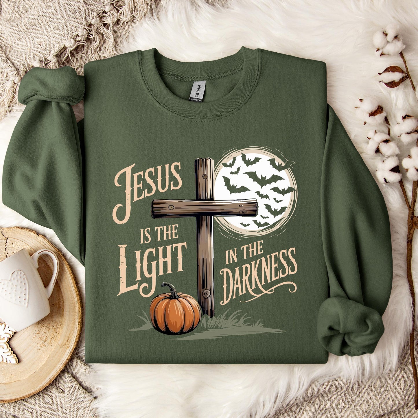 Jesus Is The Light In The Darkness Sweatshirt