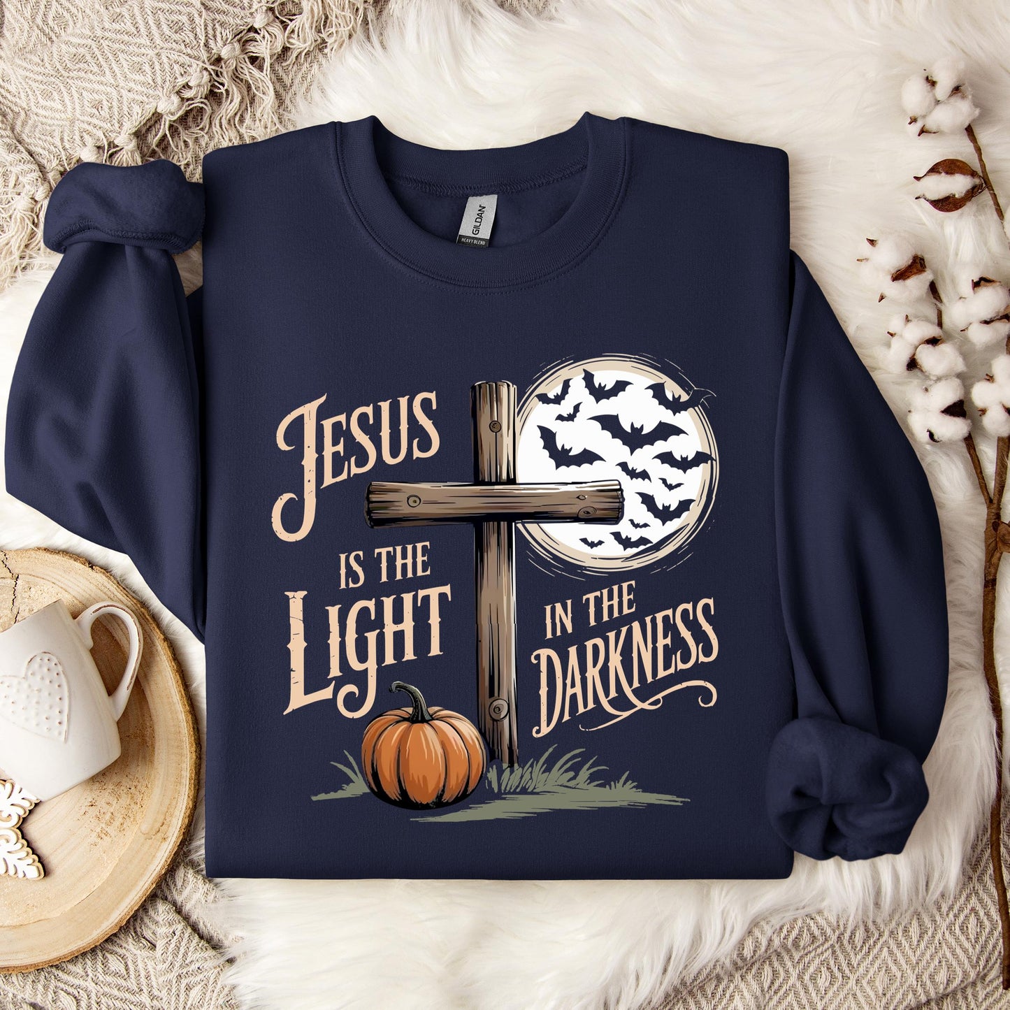 Jesus Is The Light In The Darkness Sweatshirt