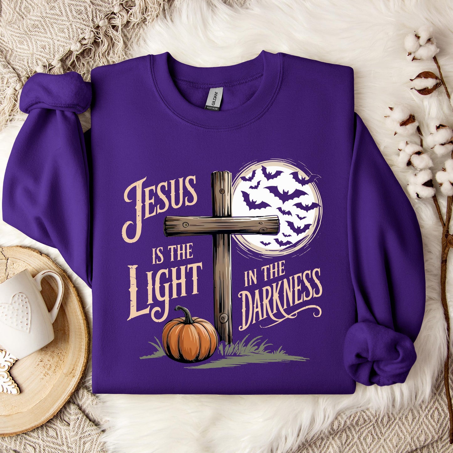 Jesus Is The Light In The Darkness Sweatshirt