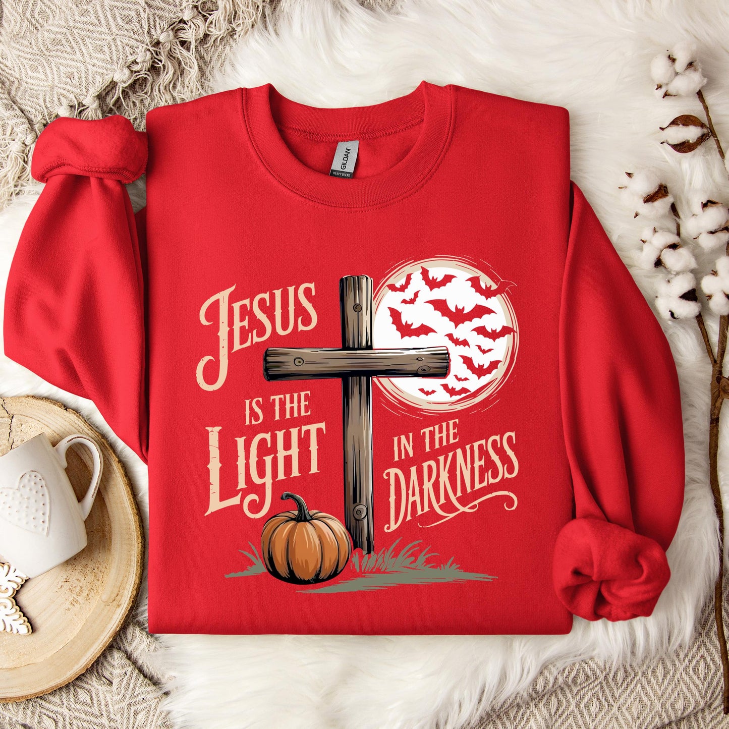 Jesus Is The Light In The Darkness Sweatshirt