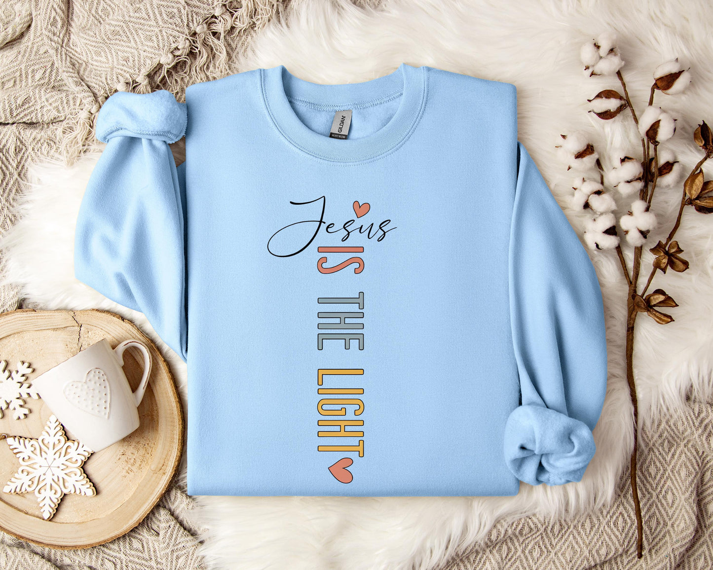 Jesus Is The Light Sweatshirt