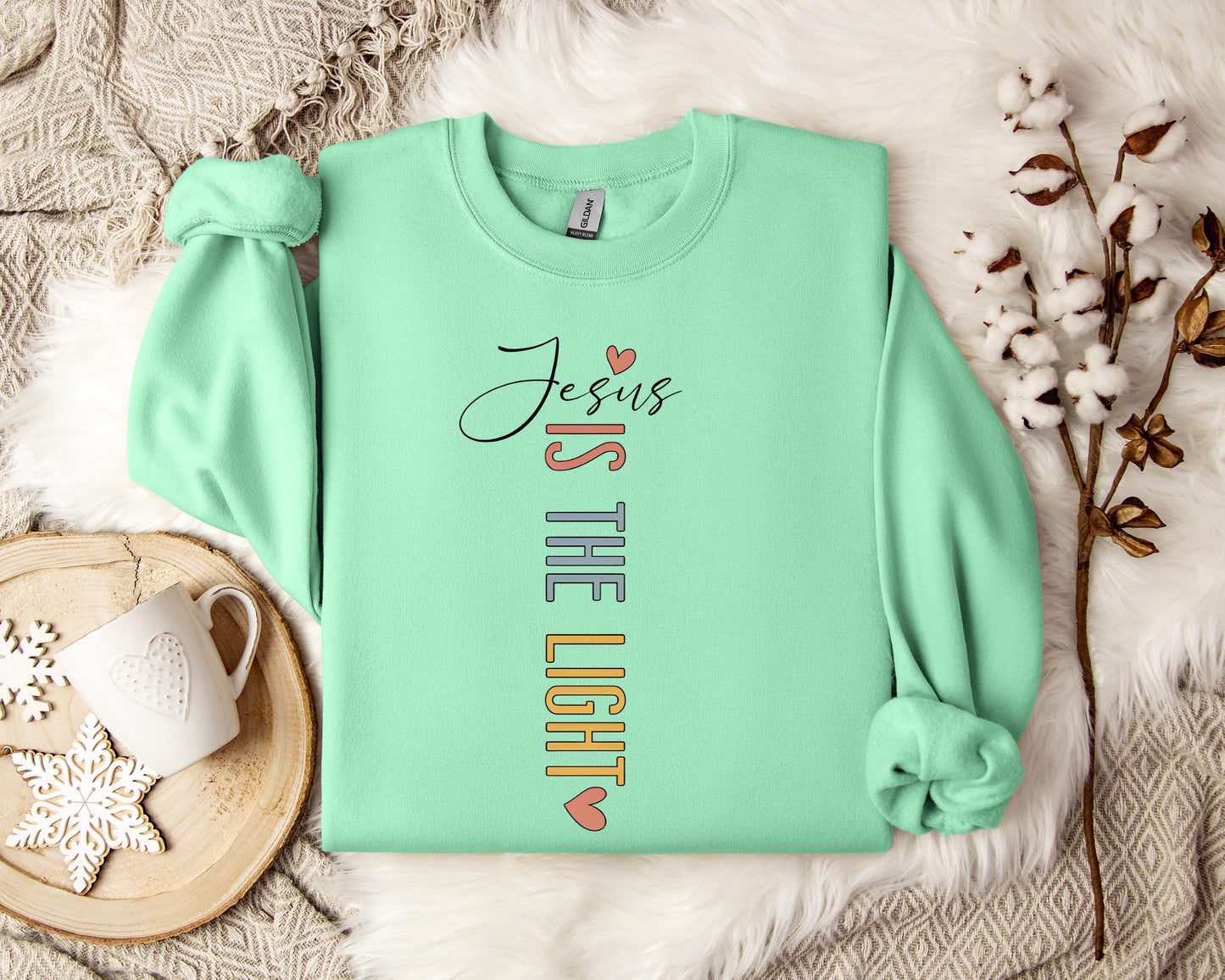 Jesus Is The Light Sweatshirt