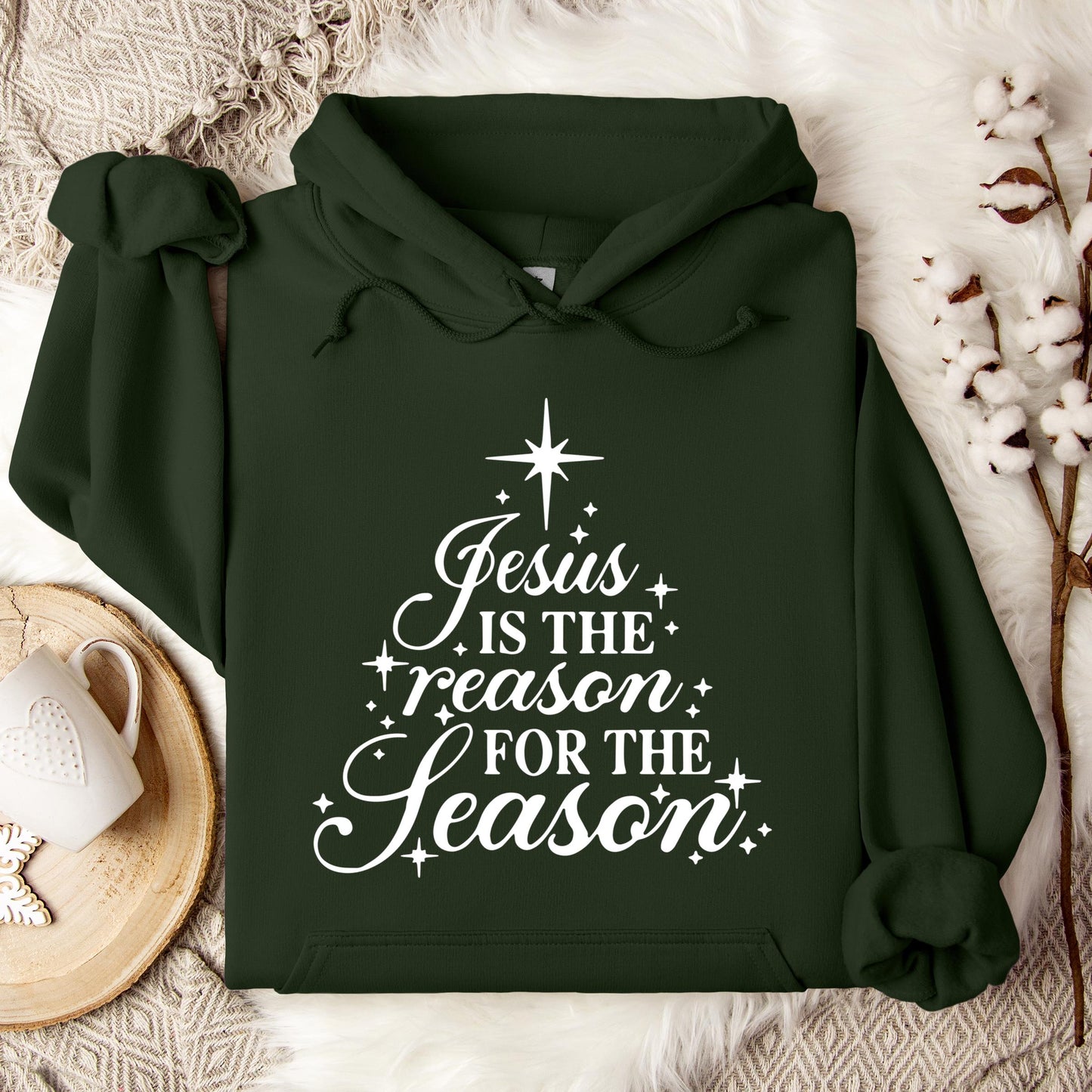 Jesus Is The Reason For The Season 02 Hoodie