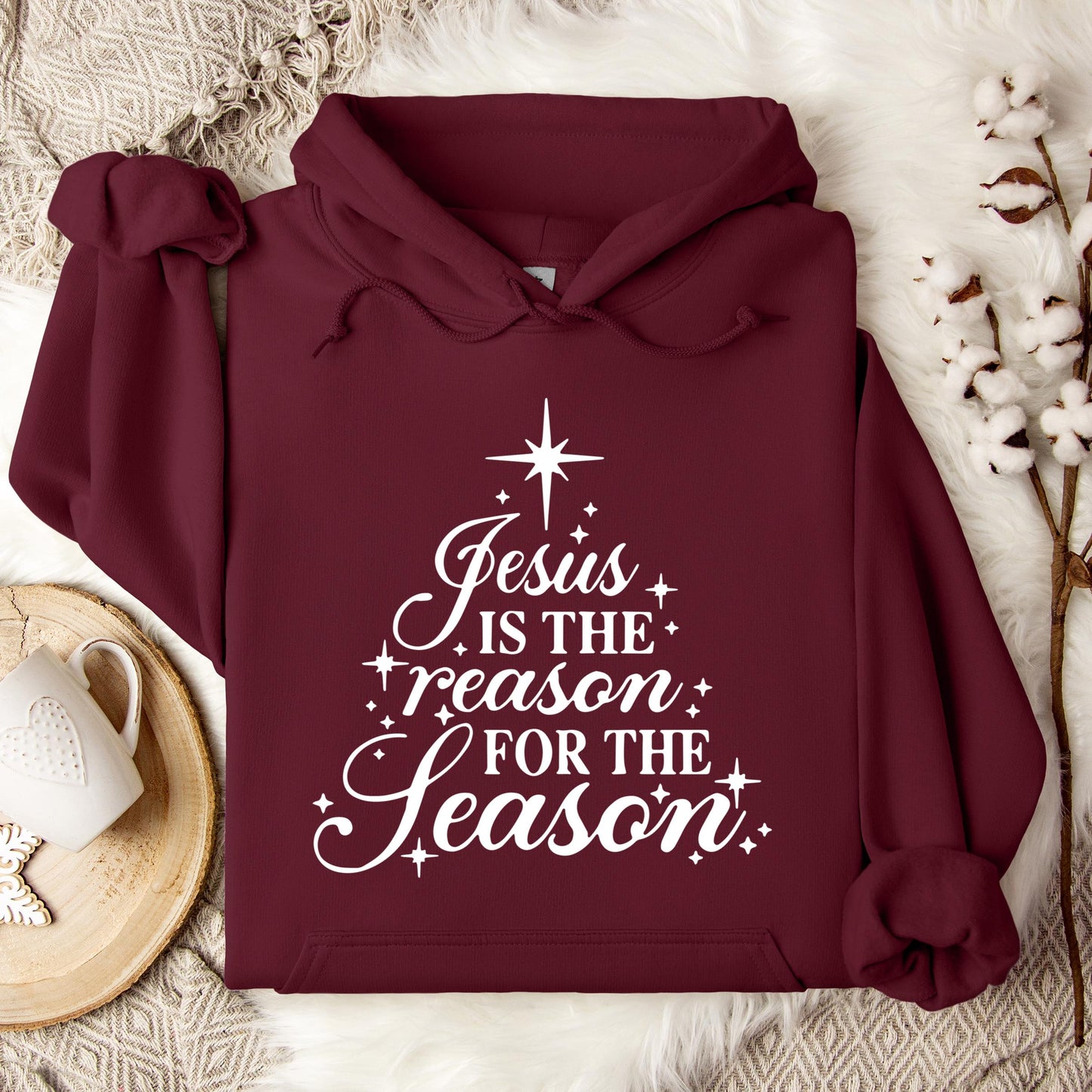 Jesus Is The Reason For The Season 02 Hoodie