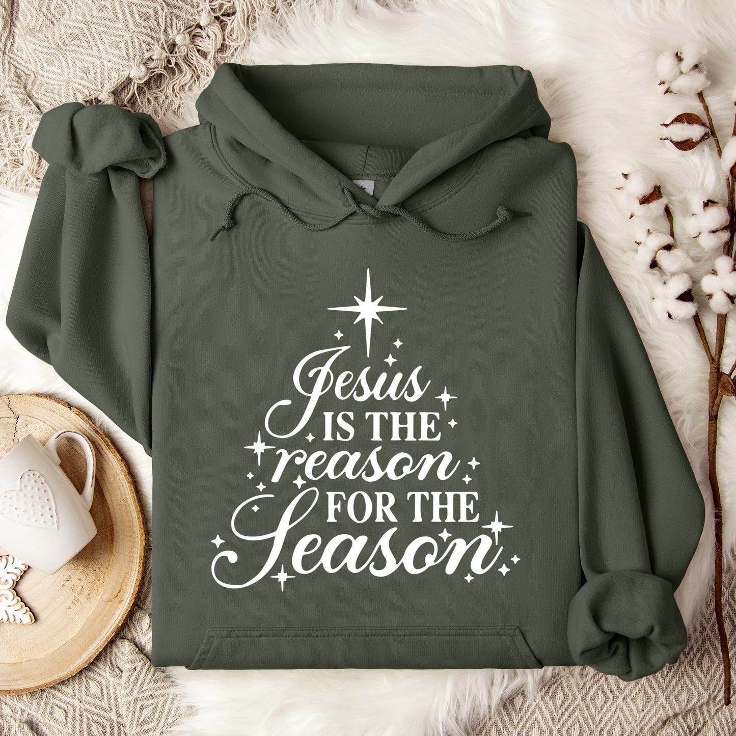 Jesus Is The Reason For The Season 02 Hoodie