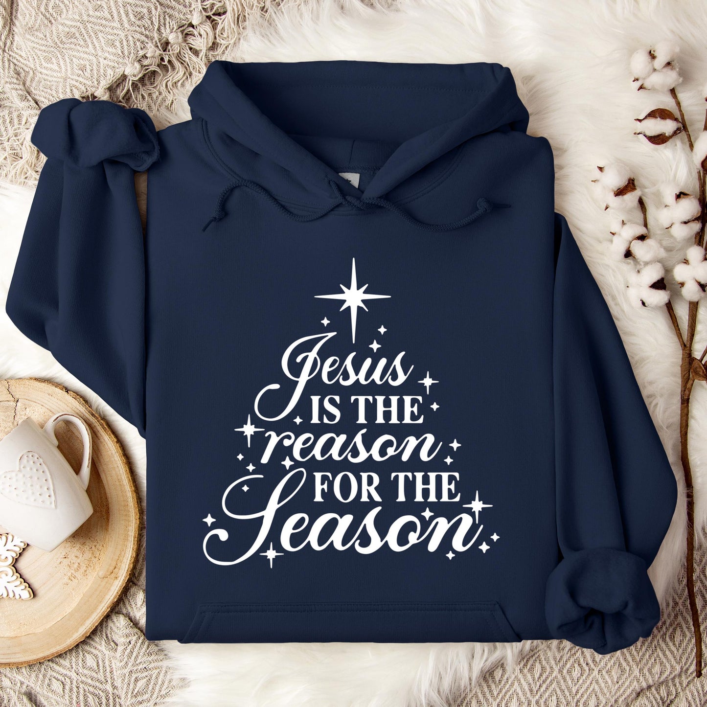 Jesus Is The Reason For The Season 02 Hoodie