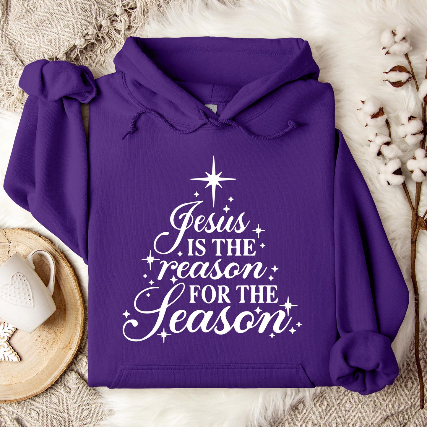 Jesus Is The Reason For The Season 02 Hoodie