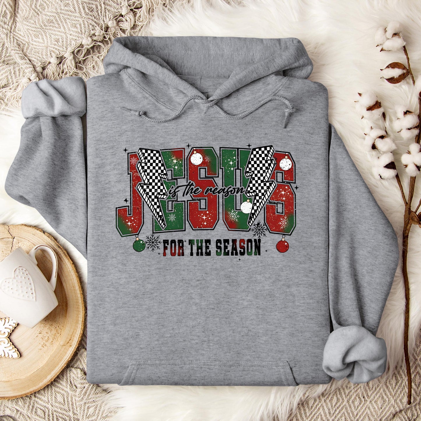 Jesus Is The Reason For The Season 04 Hoodie