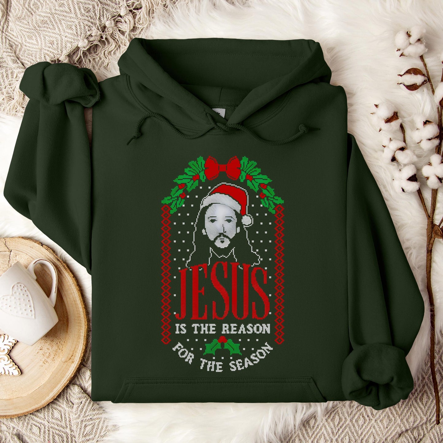 Jesus Is The Reason For The Season 08 Hoodie