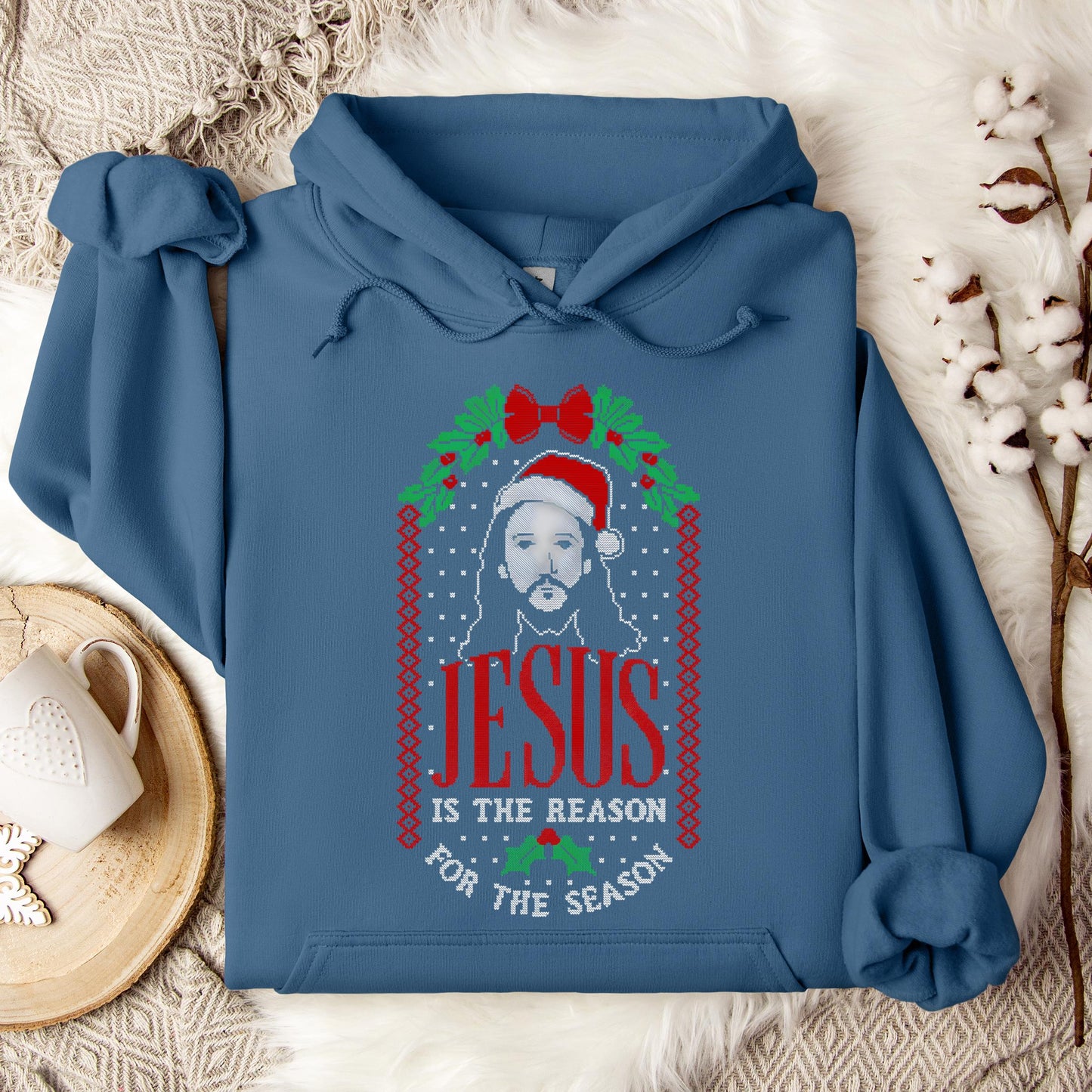 Jesus Is The Reason For The Season 08 Hoodie
