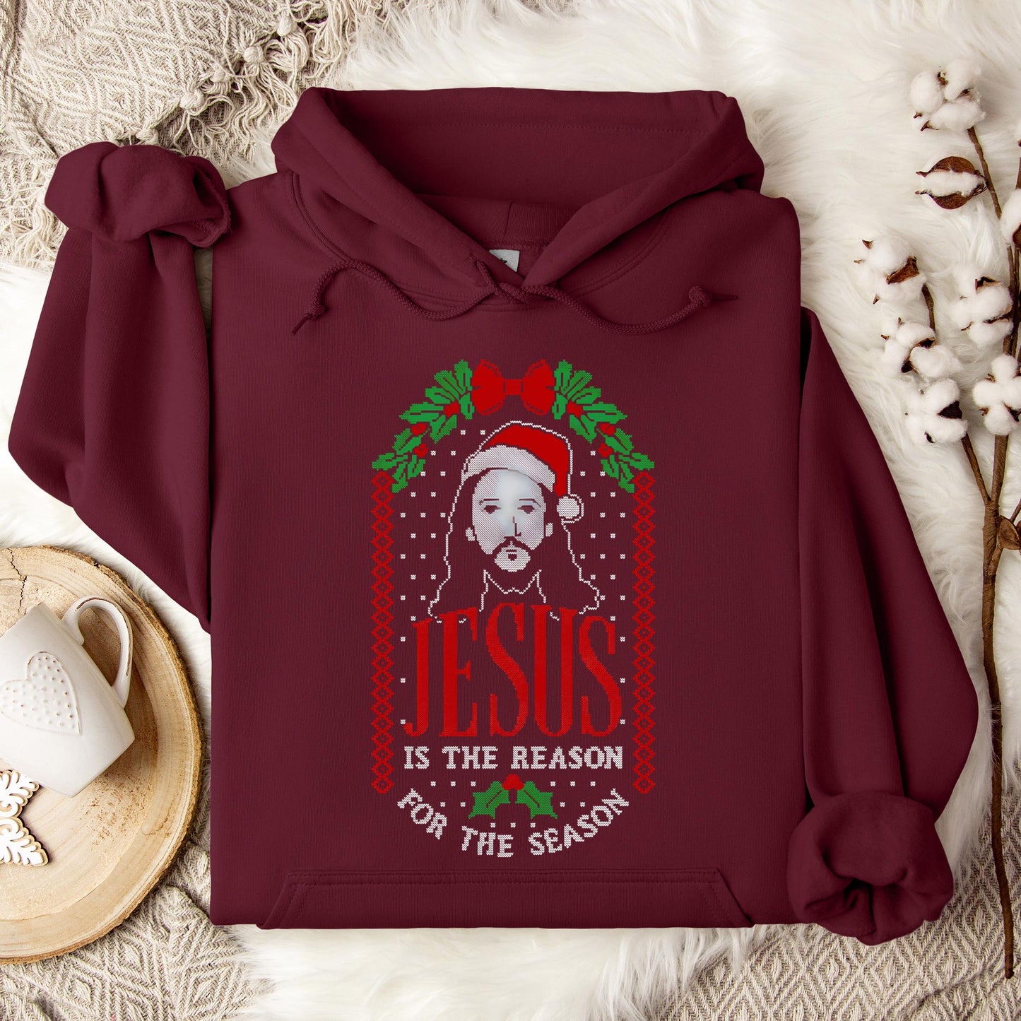 Jesus Is The Reason For The Season 08 Hoodie
