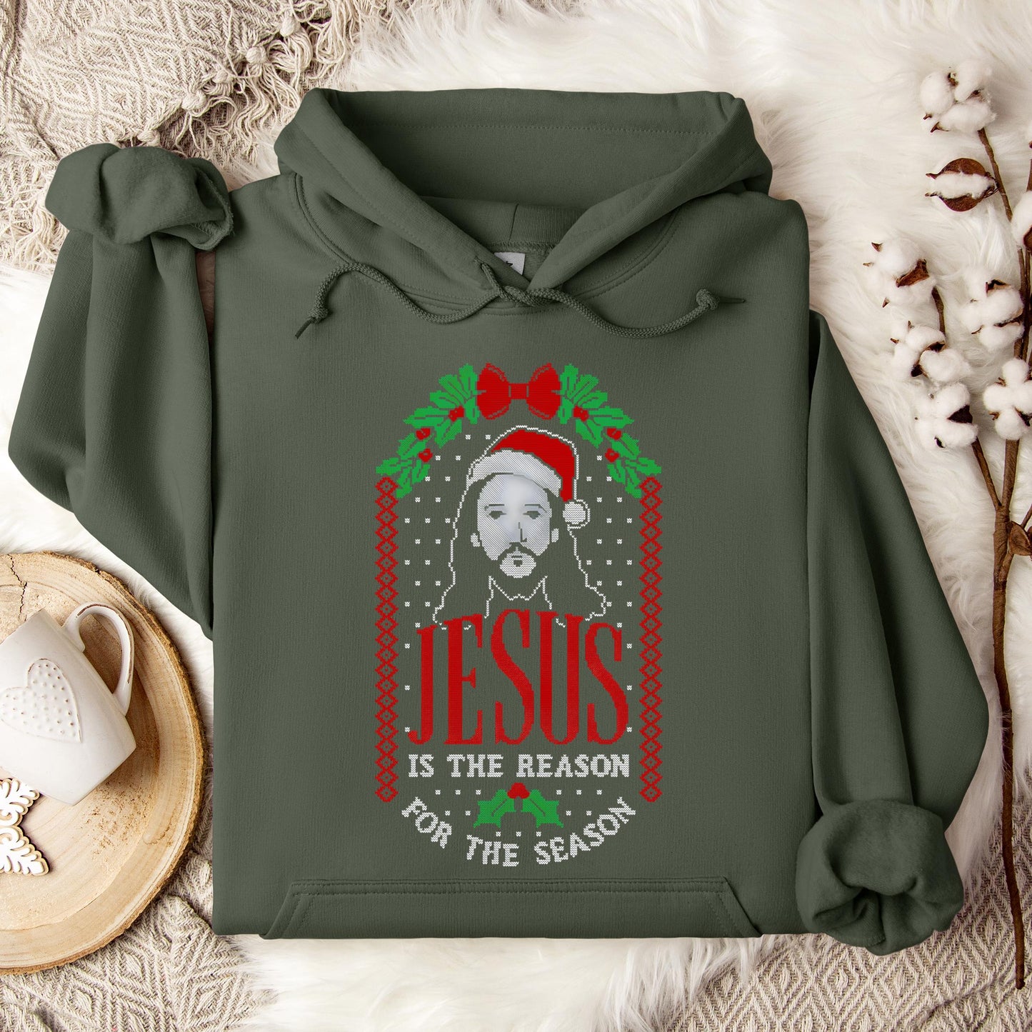 Jesus Is The Reason For The Season 08 Hoodie