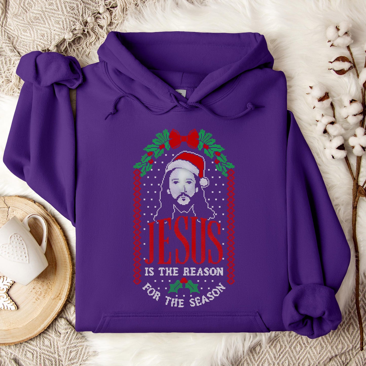 Jesus Is The Reason For The Season 08 Hoodie