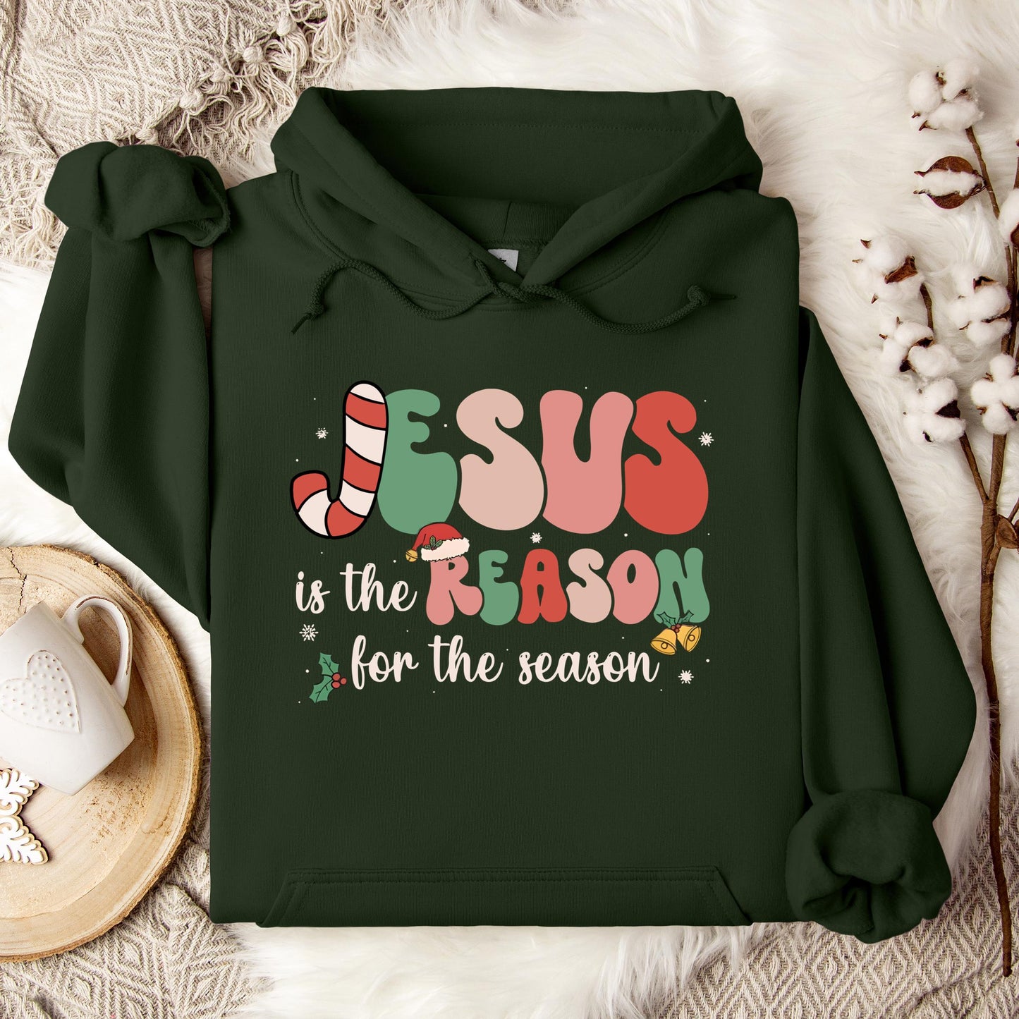 Jesus Is The Reason For The Season 10 Hoodie