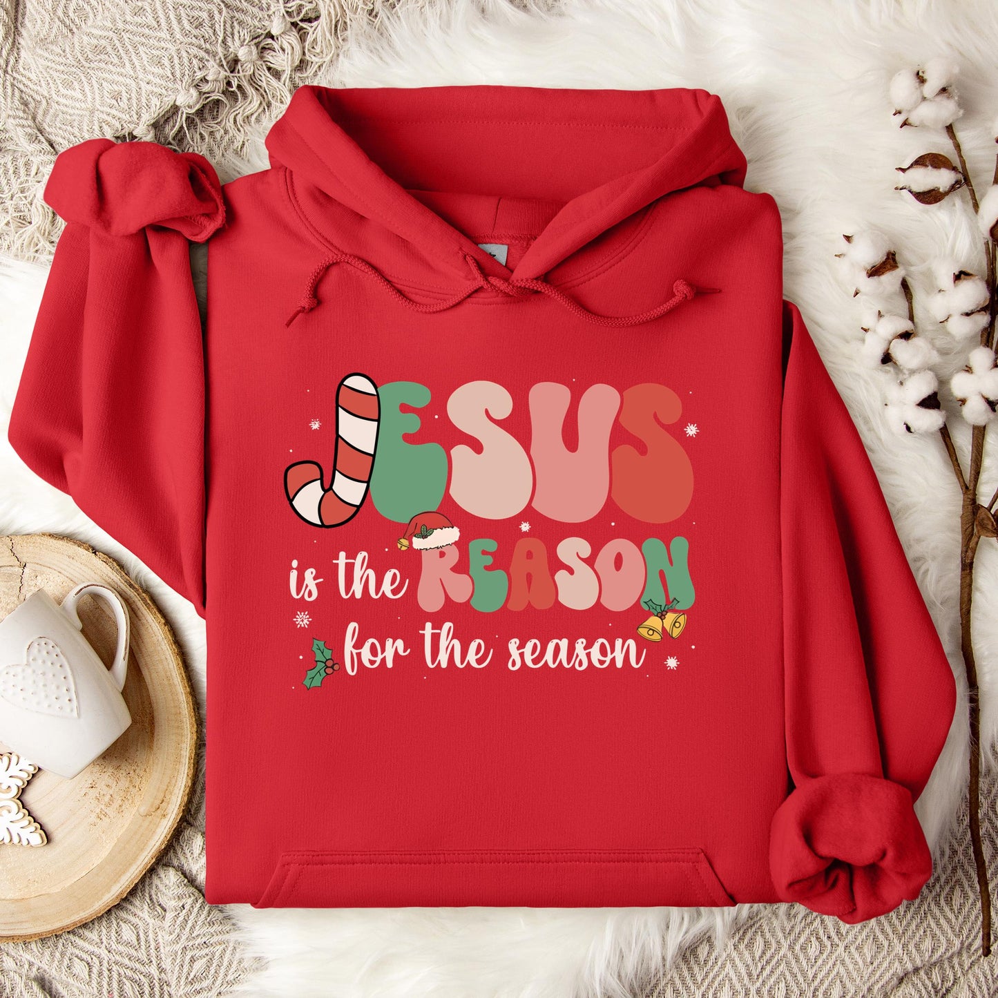 Jesus Is The Reason For The Season 10 Hoodie