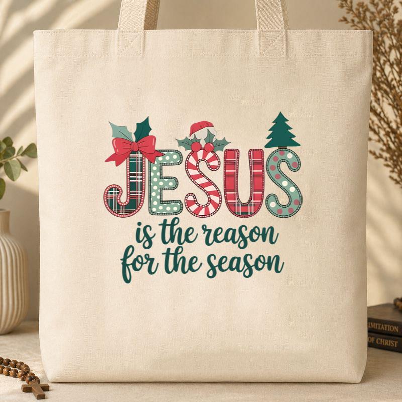 Jesus Is The Reason For The Season 23 Tote Bag