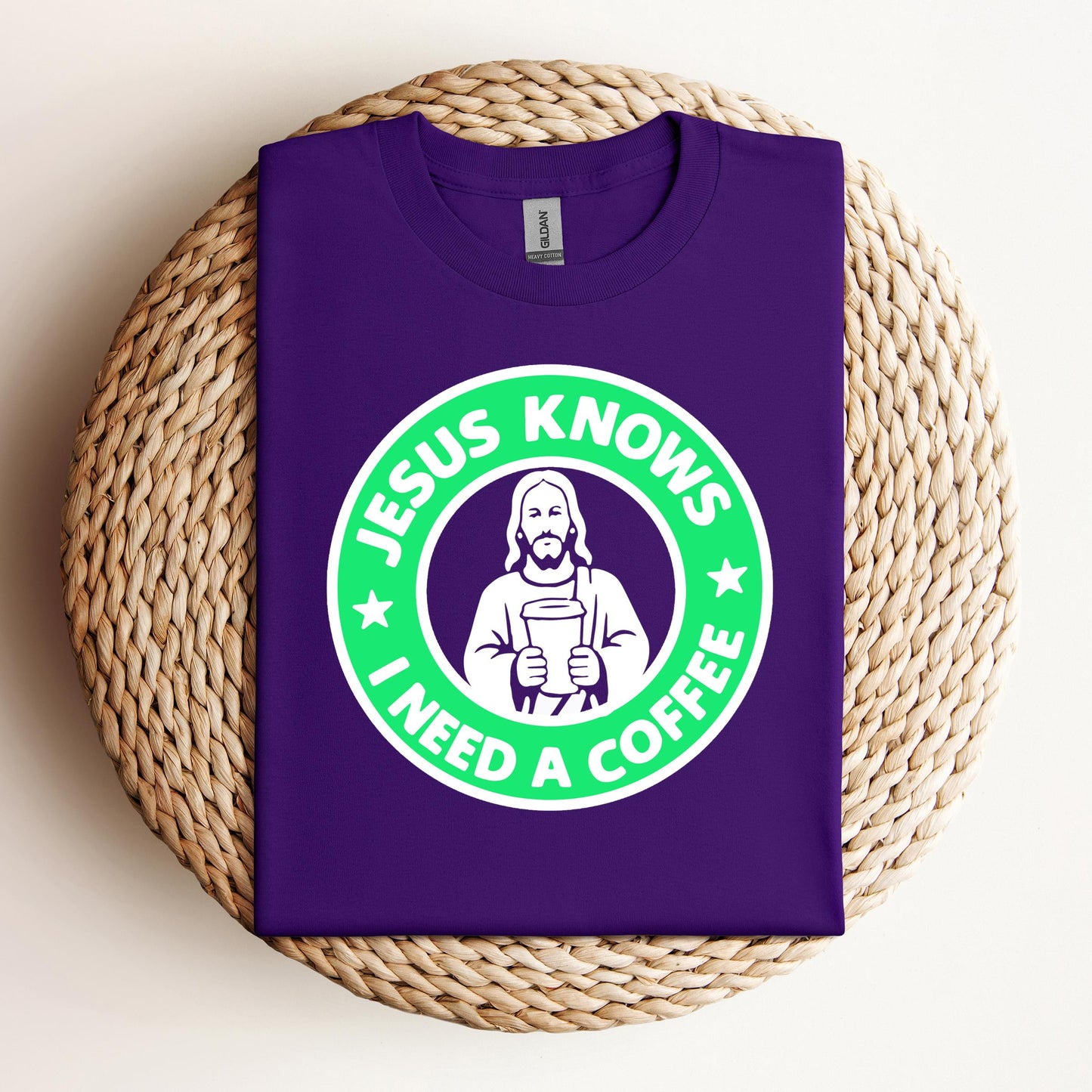 Jesus Knows I Need A Coffee